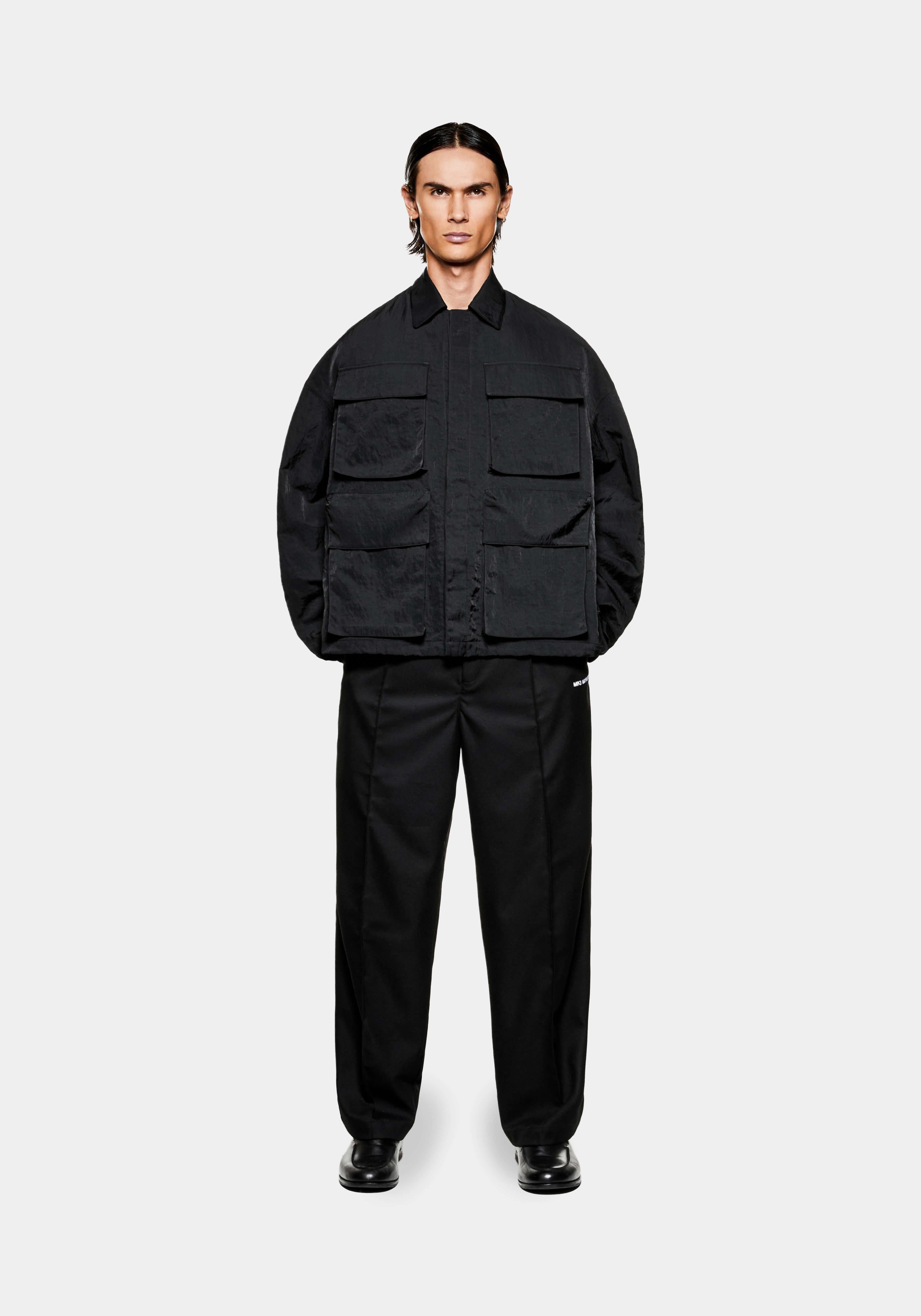 MKI SILKY NYLON BOX OVERSHIRT – MKI MIYUKI ZOKU® MKI SILKY NYLON BOX OVERSHIRT – MKI MIYUKI ZOKU®