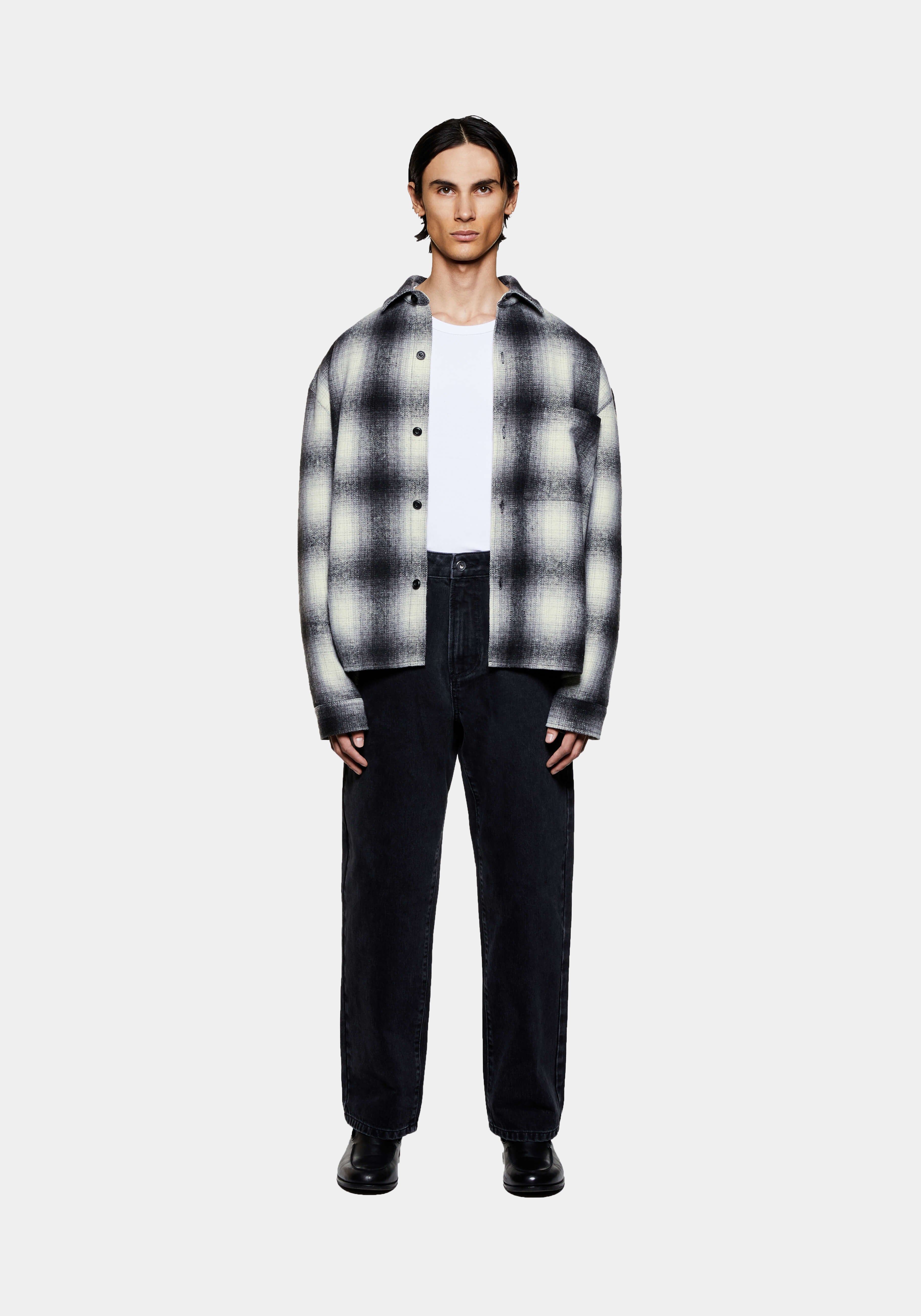 MKI WOOL CHECK BOX SHIRT – MKI MIYUKI ZOKU®