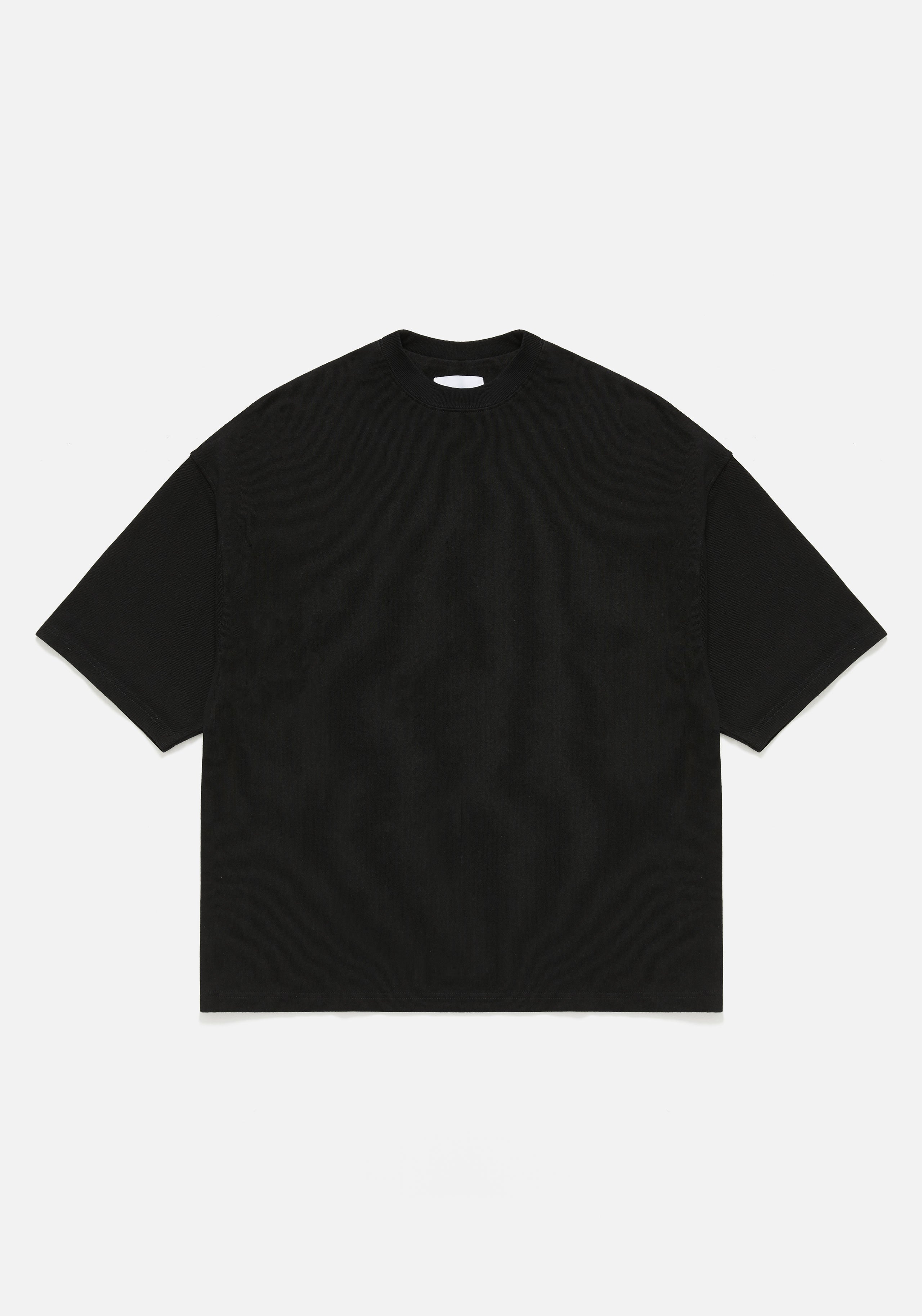 Black cotton tee outlet