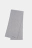 Full-length flat lay of the Ash double knit scarf folded lengthways