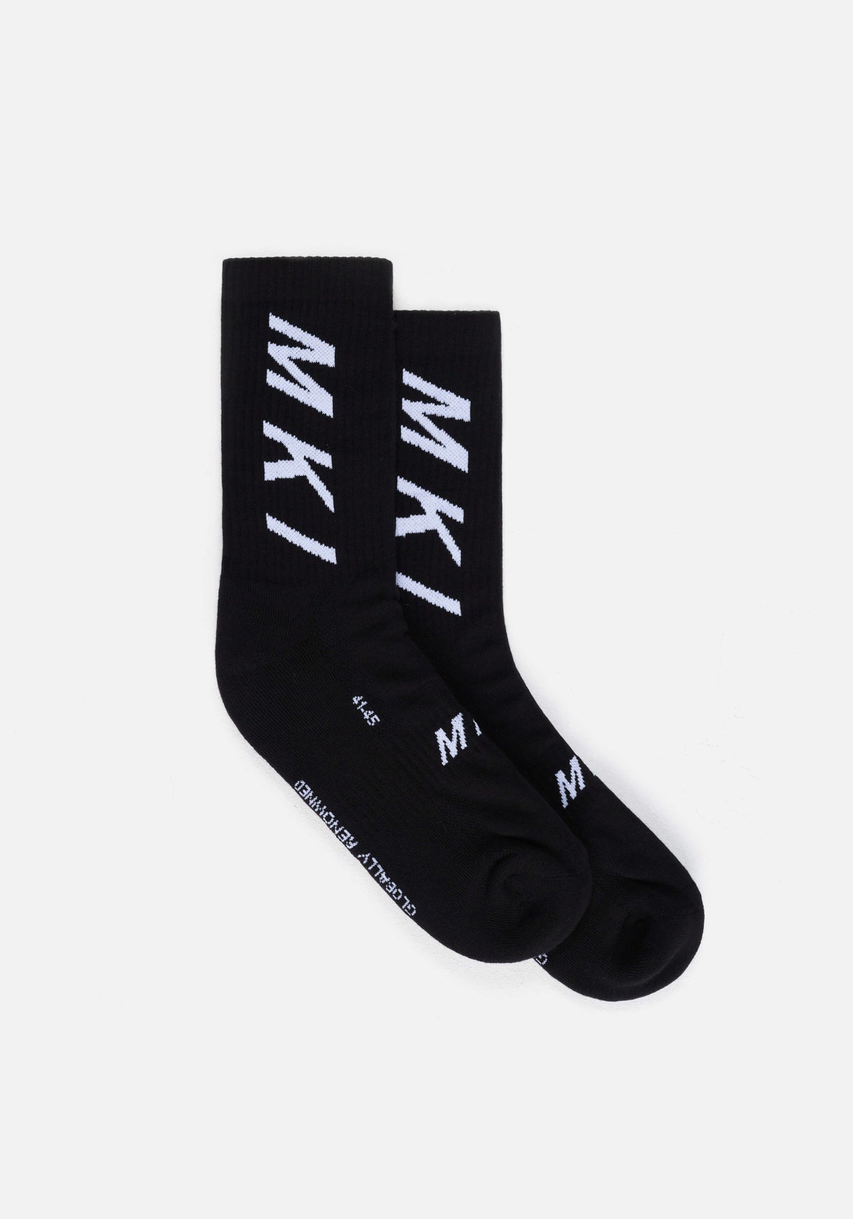 MKI MIYUKI ZOKU Italic Socks in Black