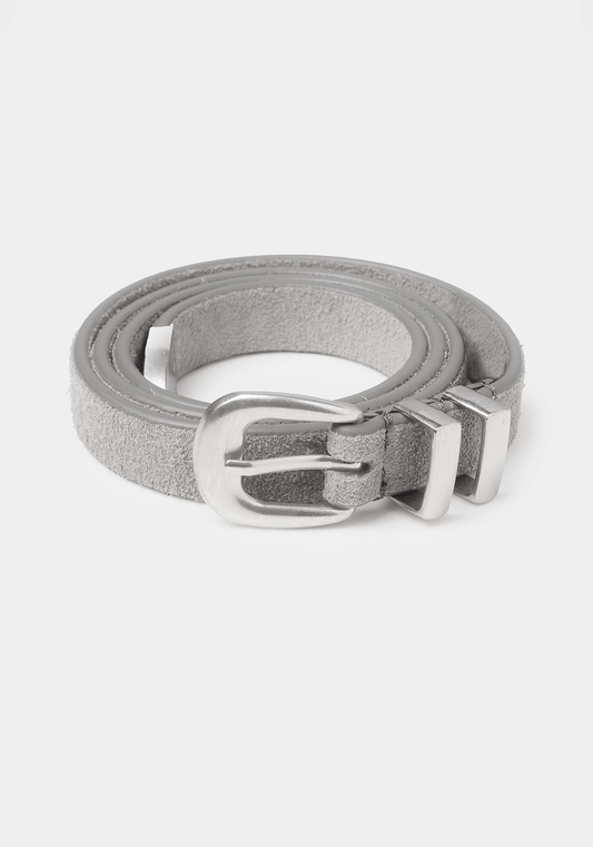 MKI HAIRY SUEDE WESTERN BELT
