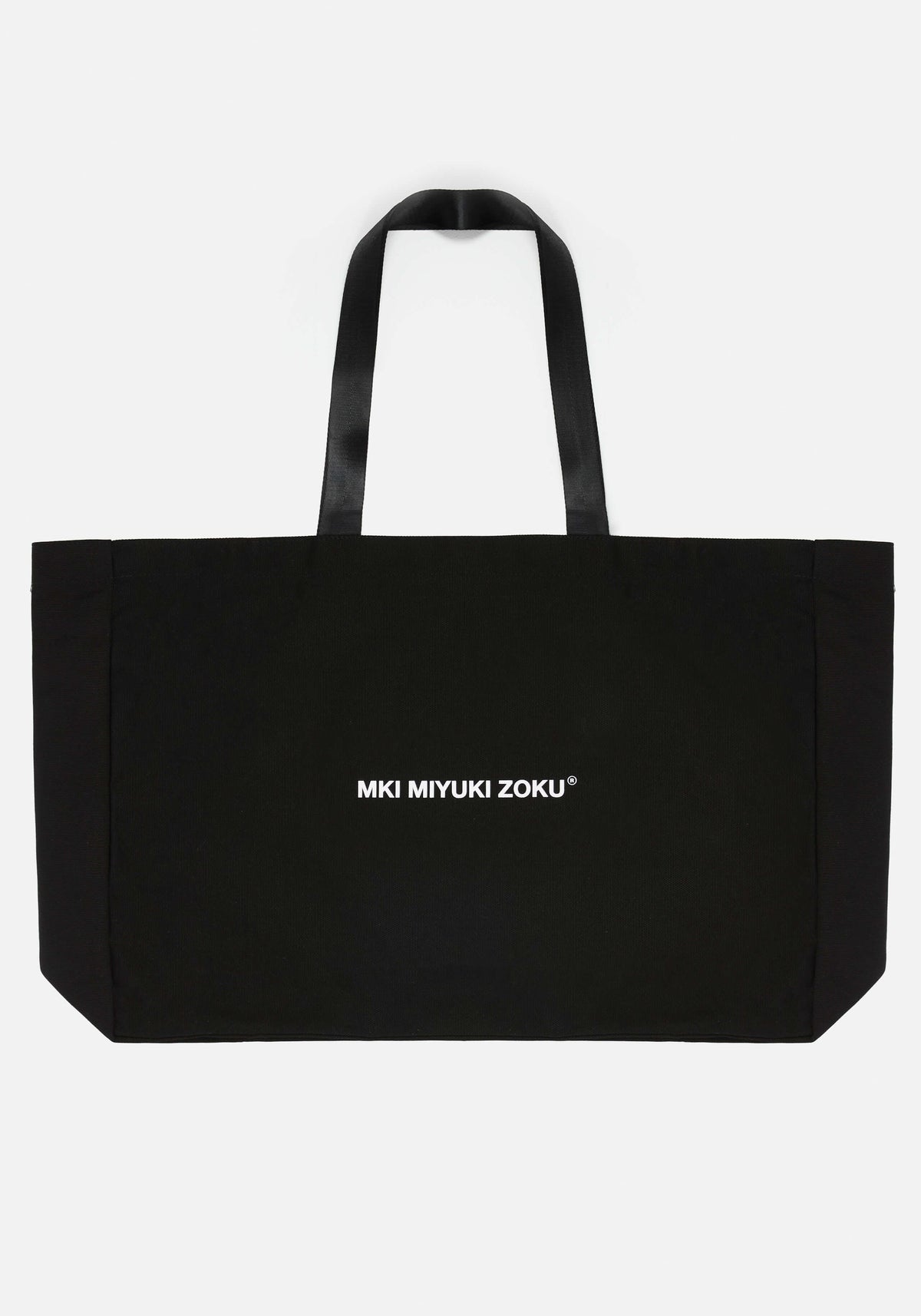 MKI MIYUKI ZOKU Canvas Weekend Tote Bag in Black