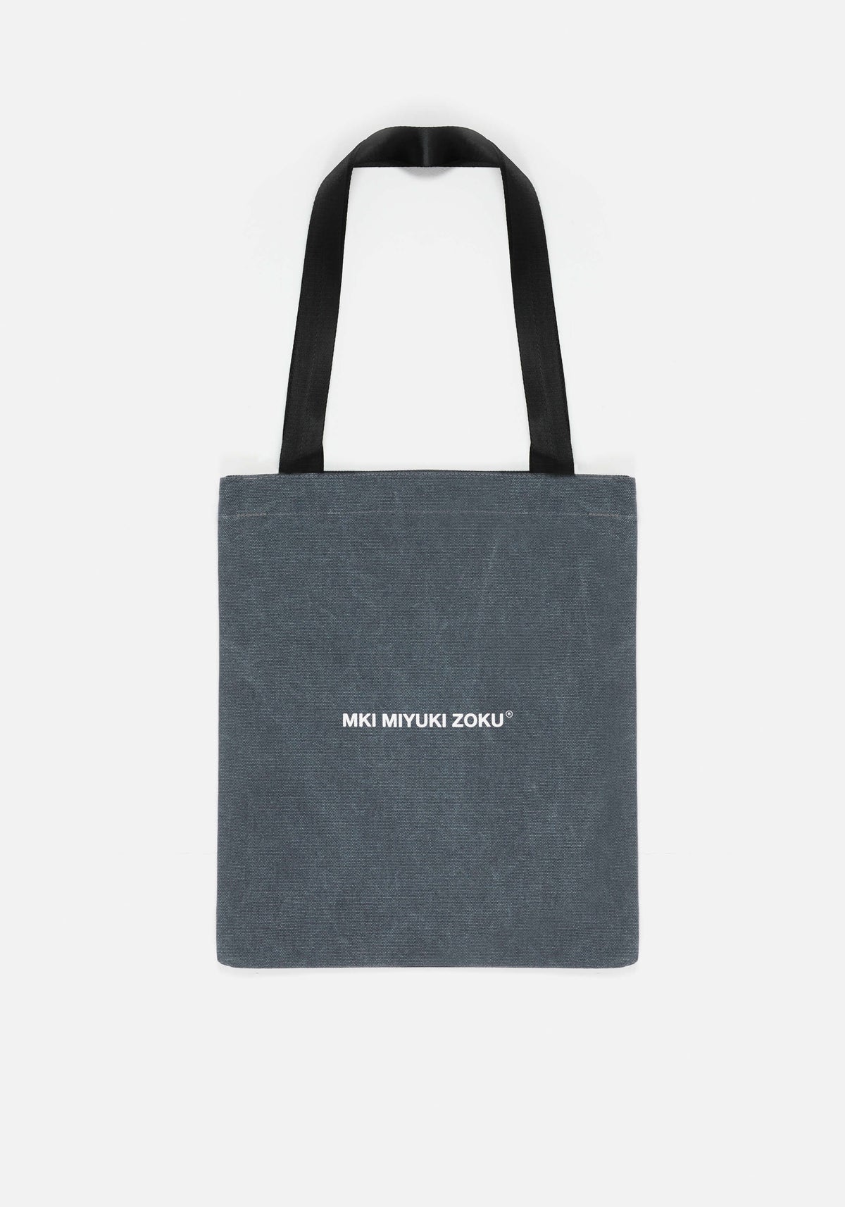 MKI MIYUKI ZOKU Canvas Everyday Tote Bag in Washed Black