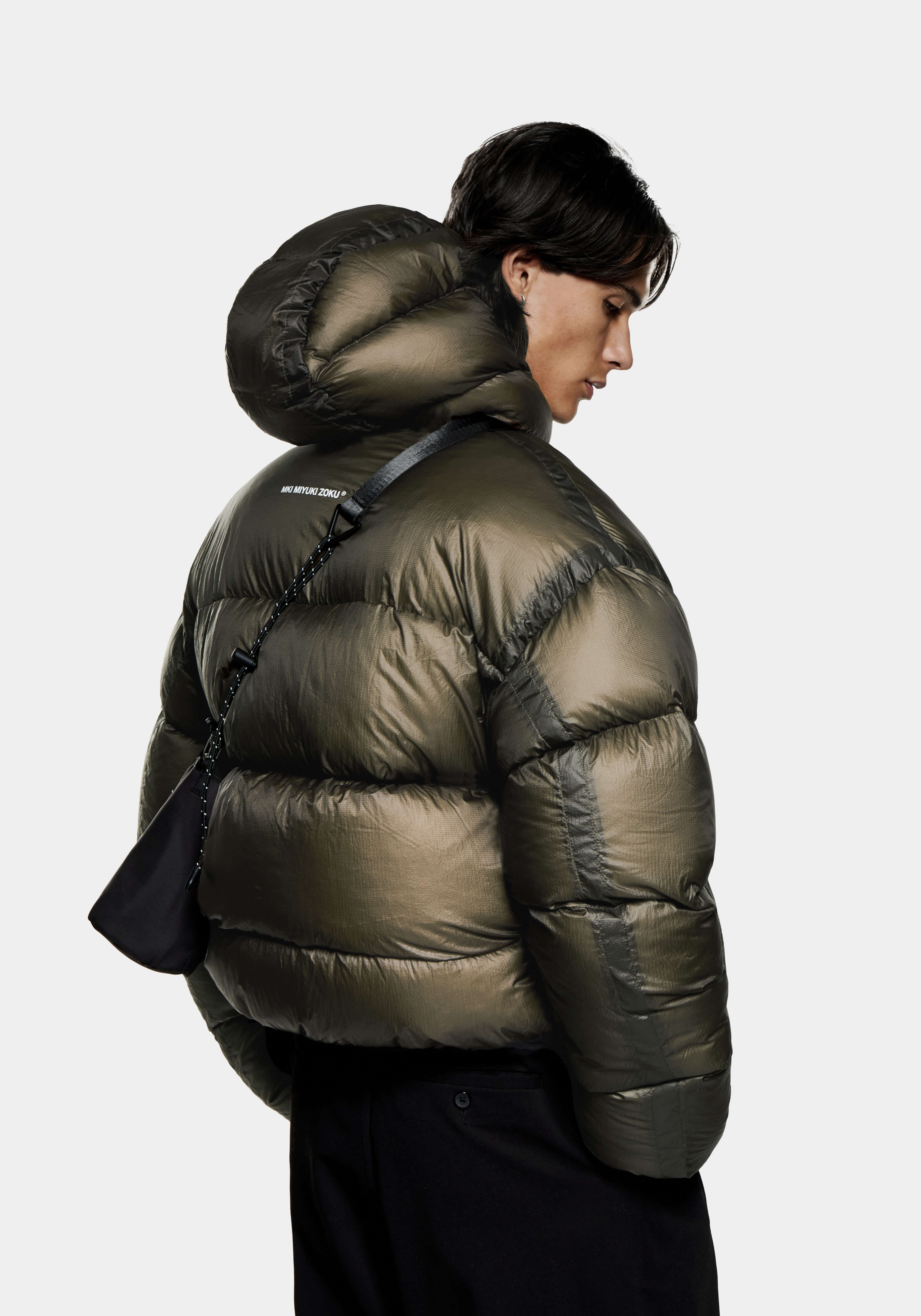 ジャケット・アウター miyuki Mki Miyuki Zoku Translucent Bubble Quilted Ripstop Nylon