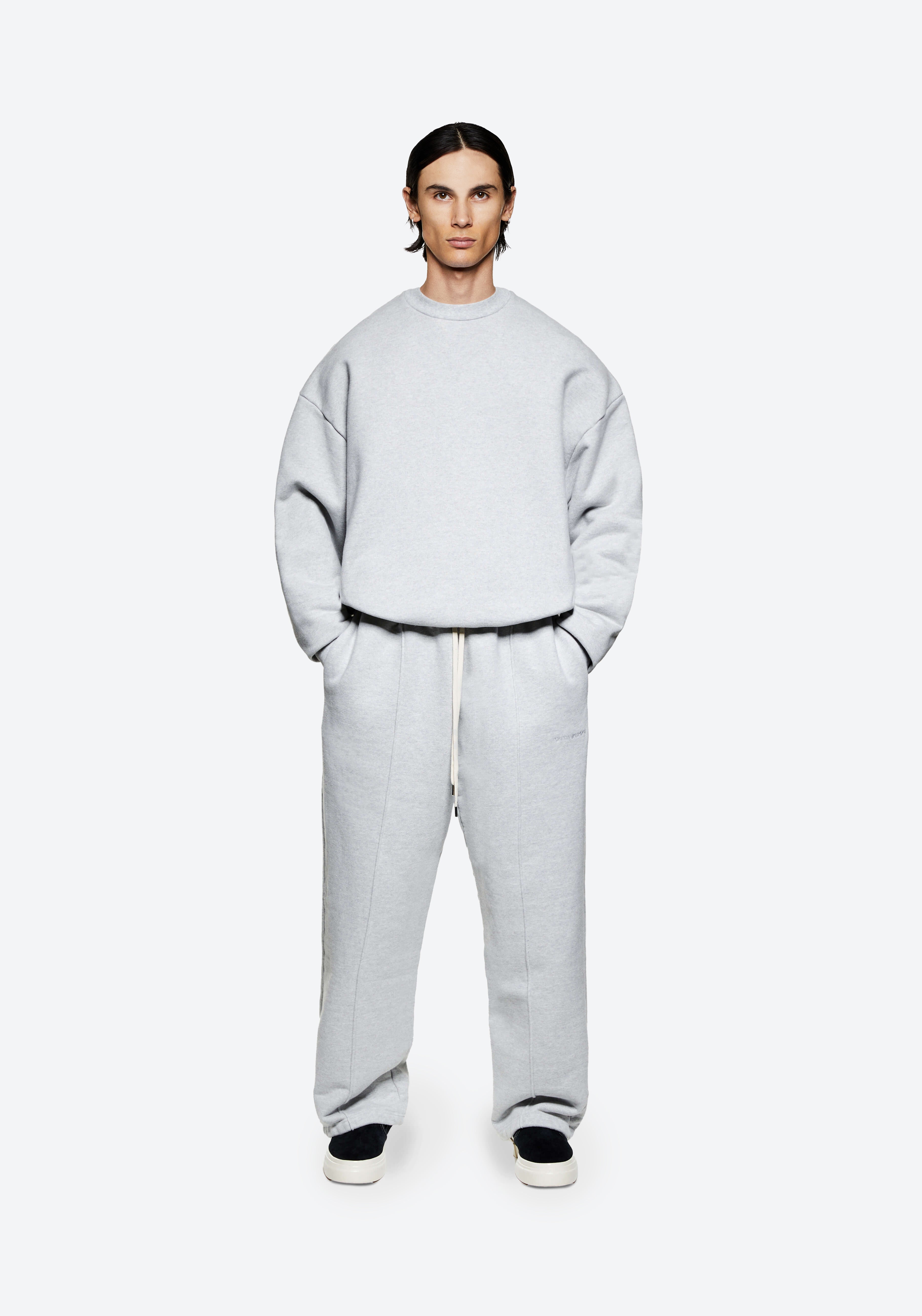mugi まとめ買い MKI GREY 800 GSM SUPERWEIGHT CREWNECK – MKI MIYUKI ZOKU®