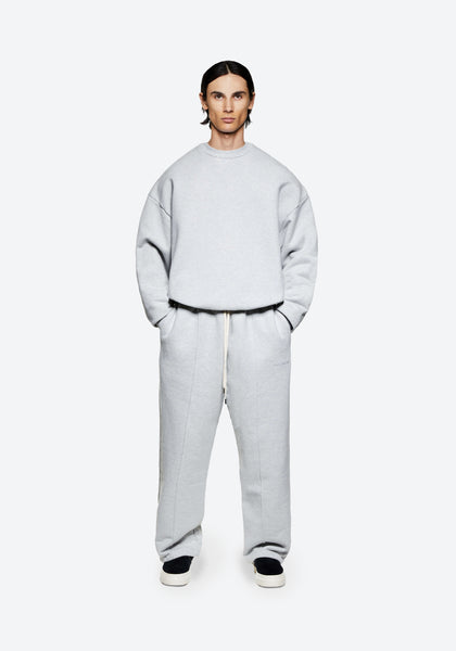 m♡ki MKI GREY 800 GSM SUPERWEIGHT CREWNECK – MKI MIYUKI ZOKU®