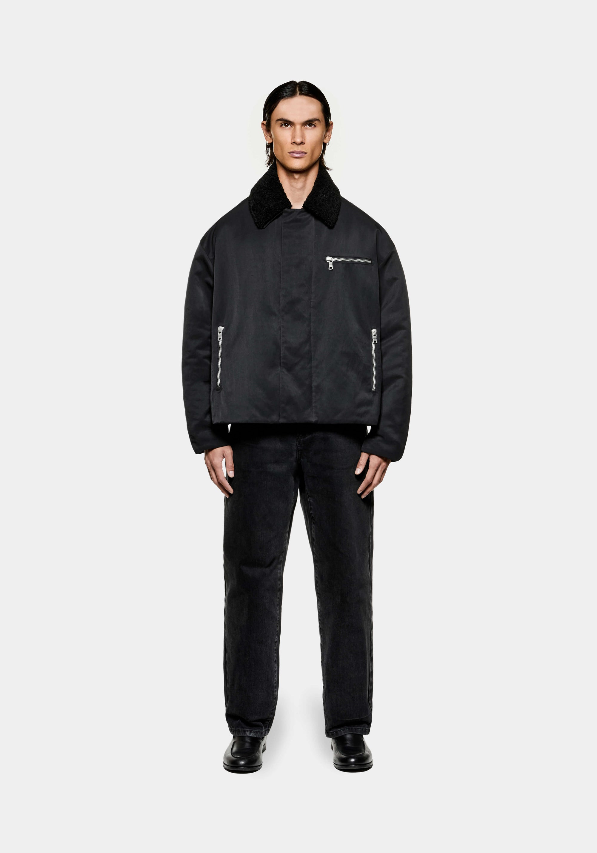 MKI PADDED NYLON BOX JACKET