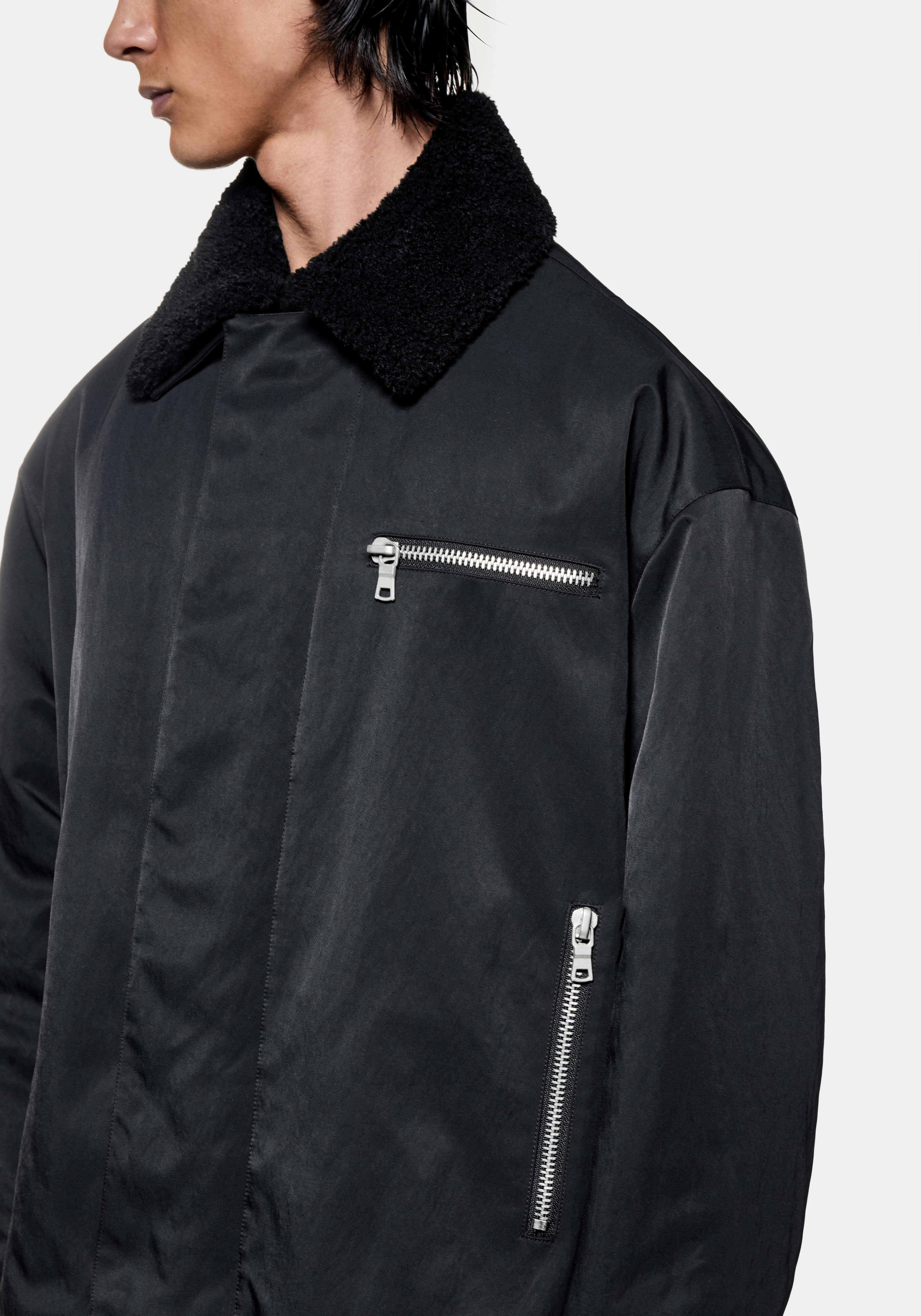 PURE SQUARE(pure2) NYLON BOXY JACKET 〈1〉 MKI PADDED NYLON BOX JACKET – MKI MIYUKI ZOKU®
