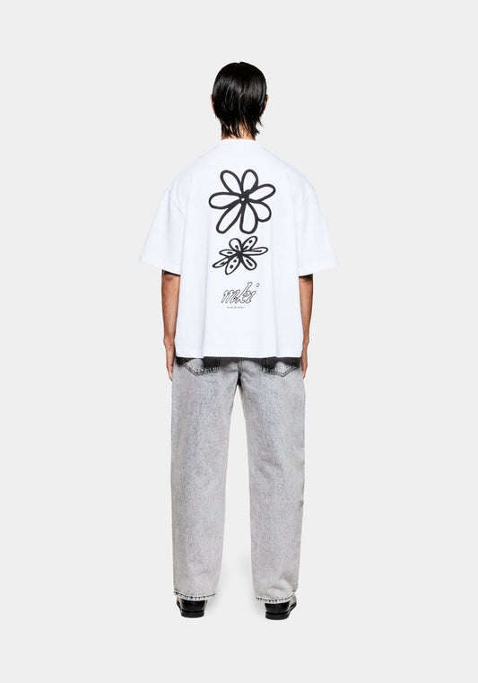 MKI FLORAL SKETCH 220 GSM SLUB T-SHIRT
