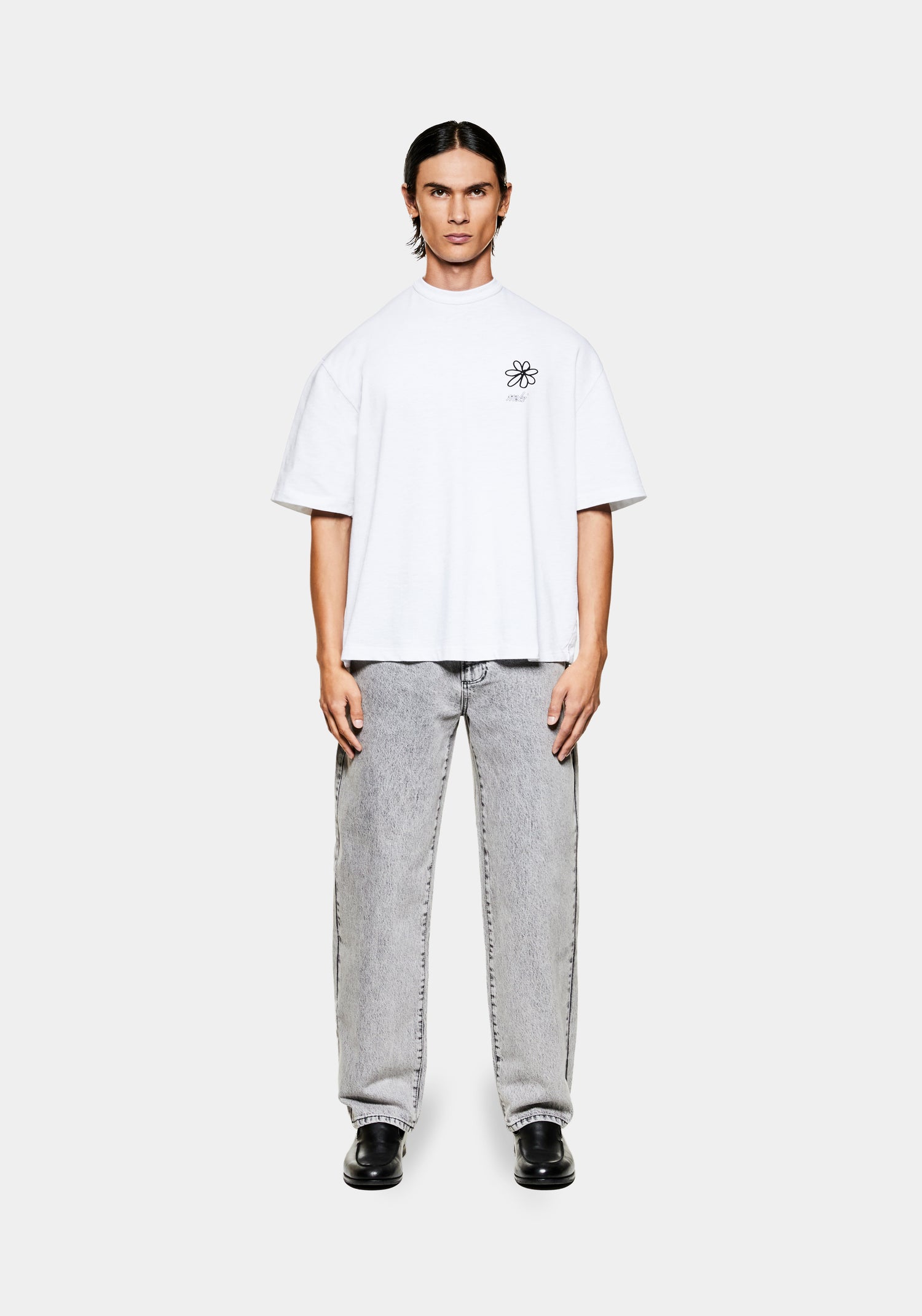 MKI FLORAL SKETCH 220 GSM SLUB T-SHIRT