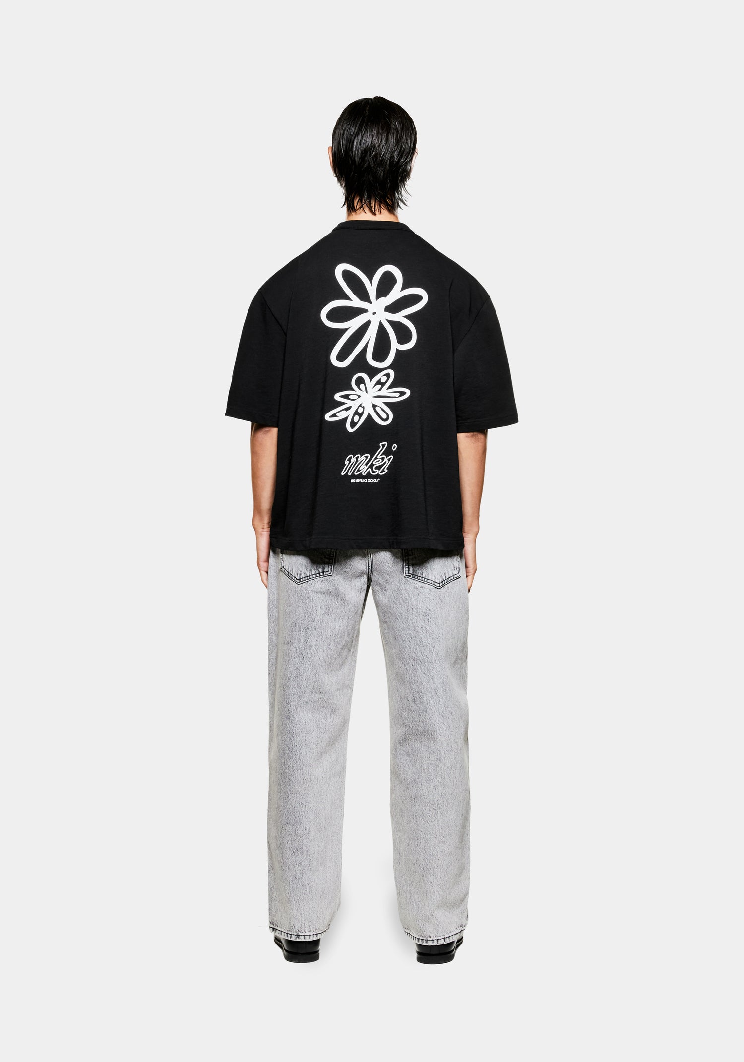 MKI FLORAL SKETCH 220 GSM SLUB T-SHIRT