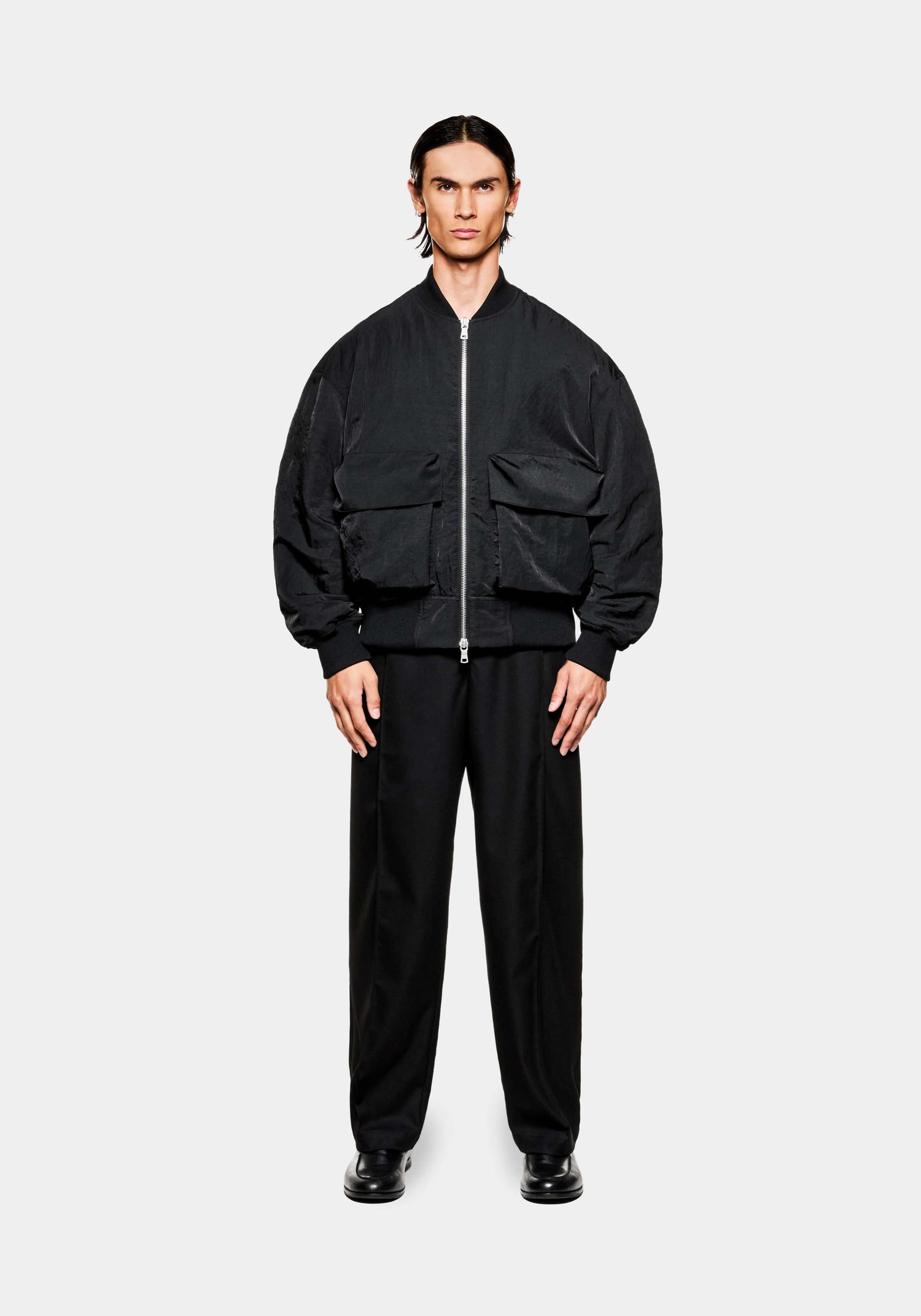 MKI SILKY NYLON BOMBER