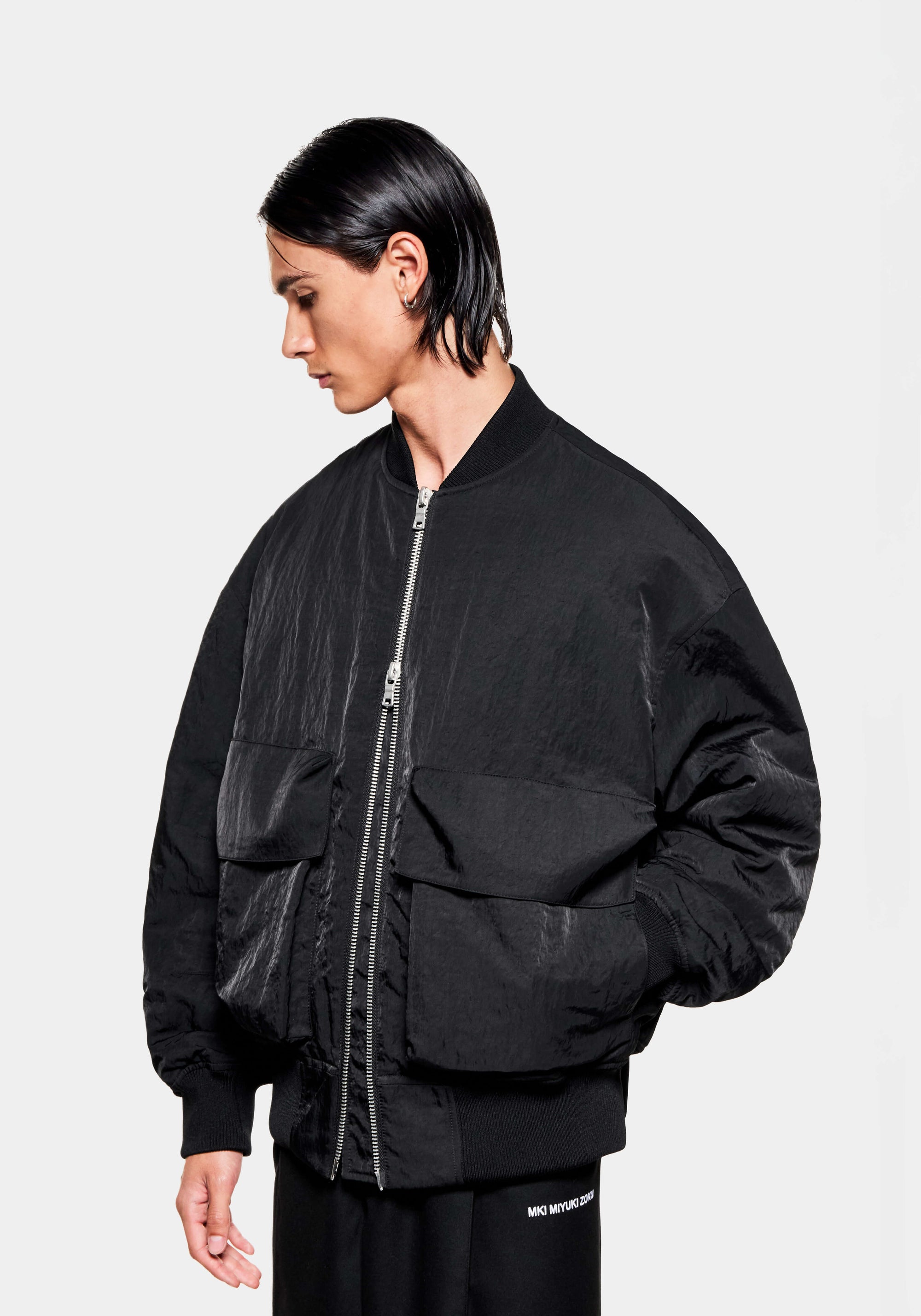 MKI SILKY NYLON BOMBER
