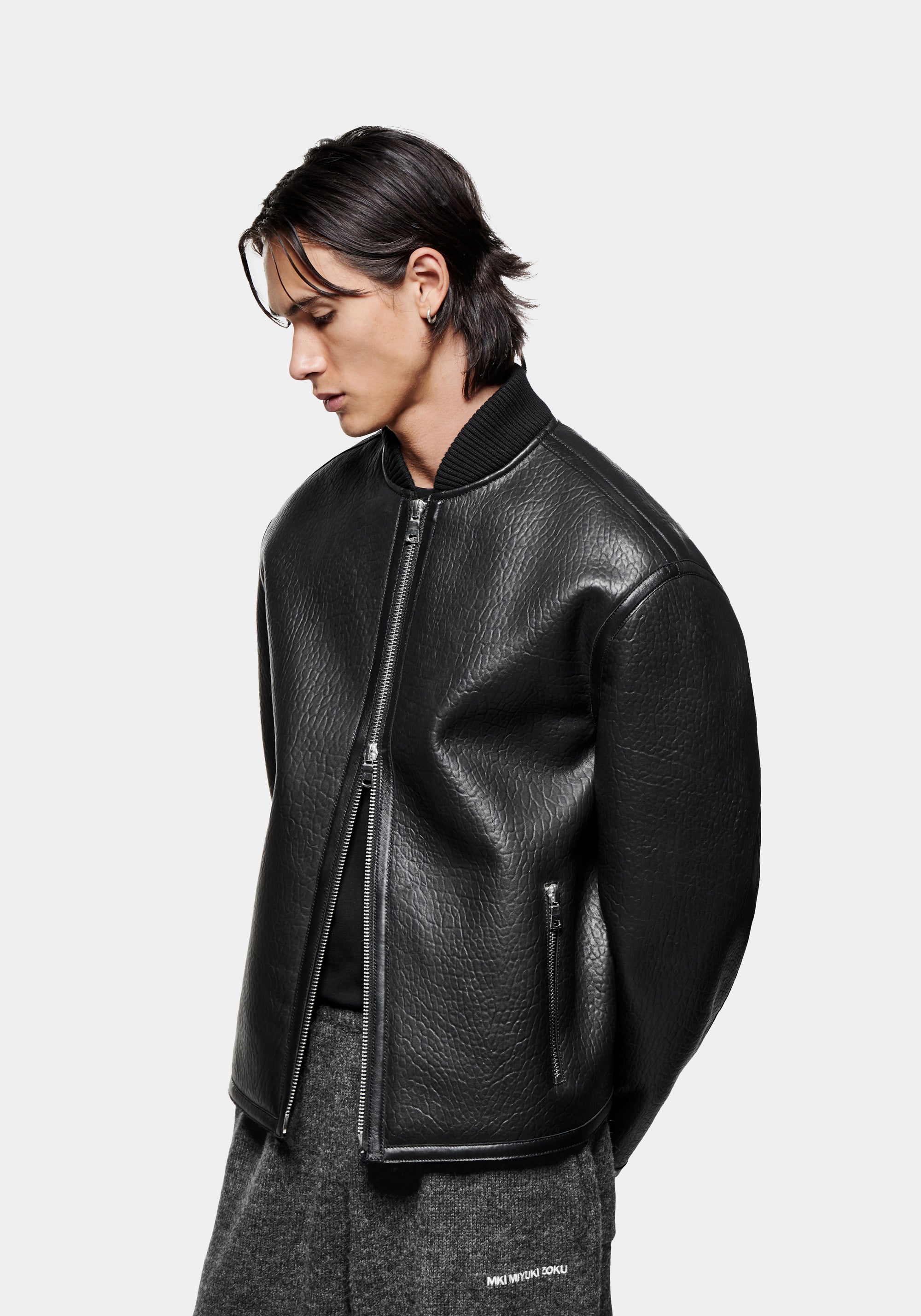 MKI SHEARLING BOMBER FW24