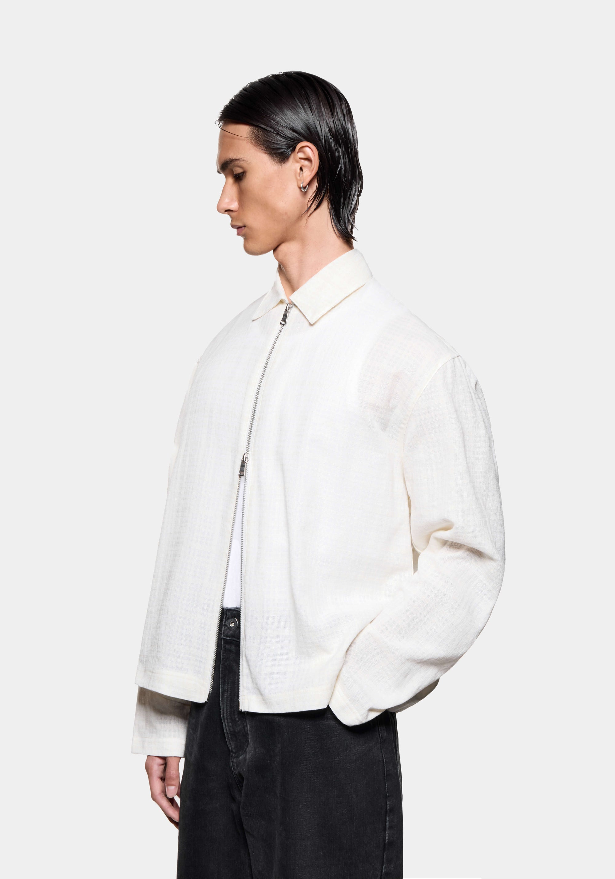 MKI LOOSE WEAVE CHECK RIDER