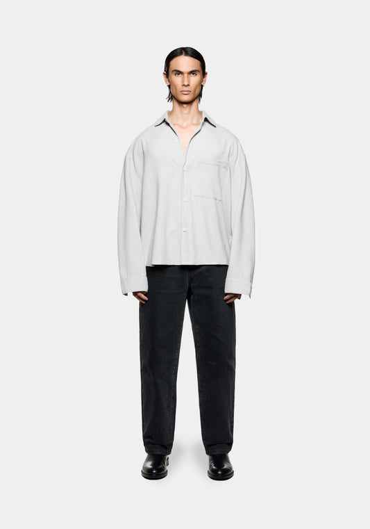 MKI TWISTED WEAVE BOX DRESS SHIRT