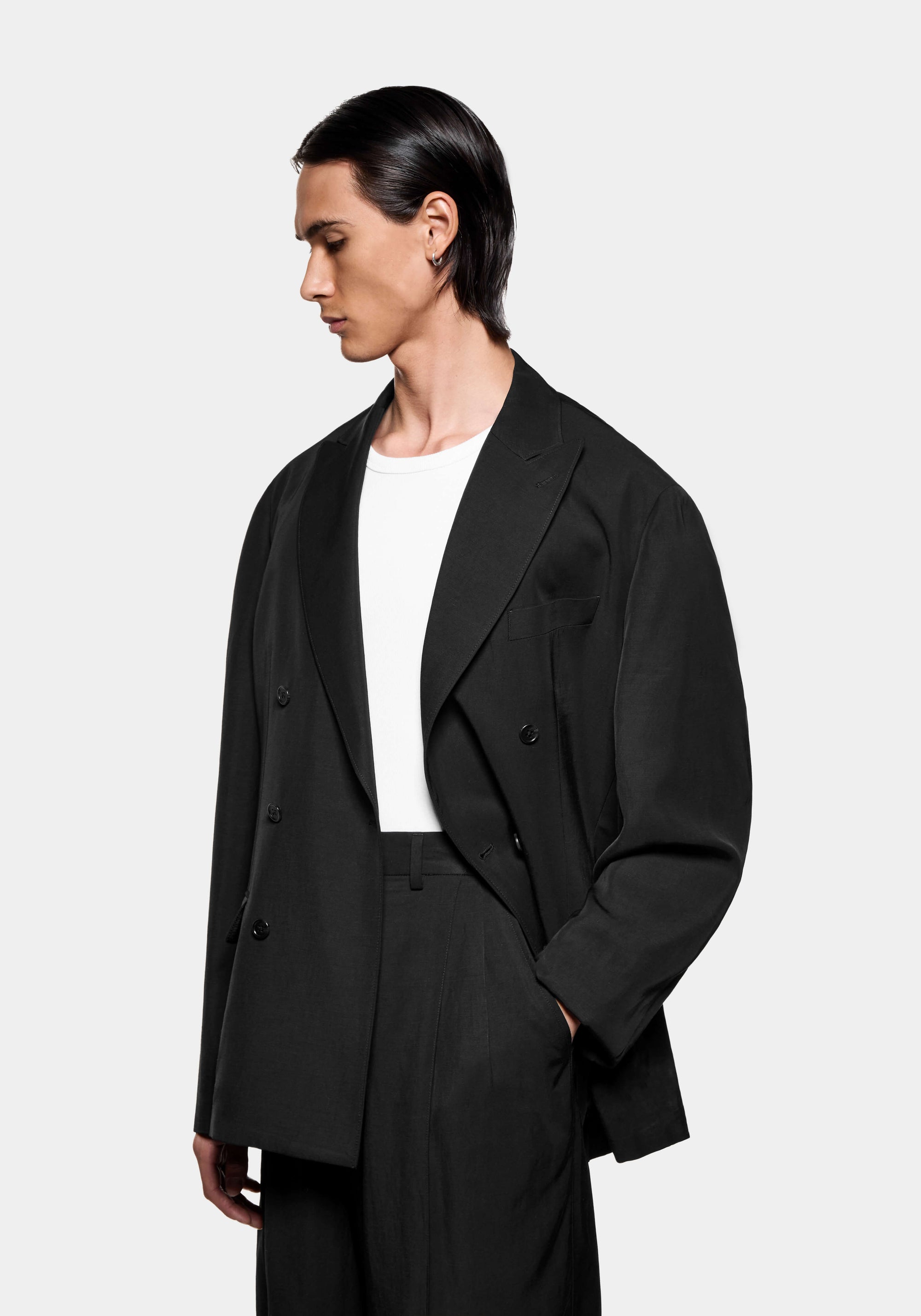 MKI DOUBLE BREASTED SUIT JACKET