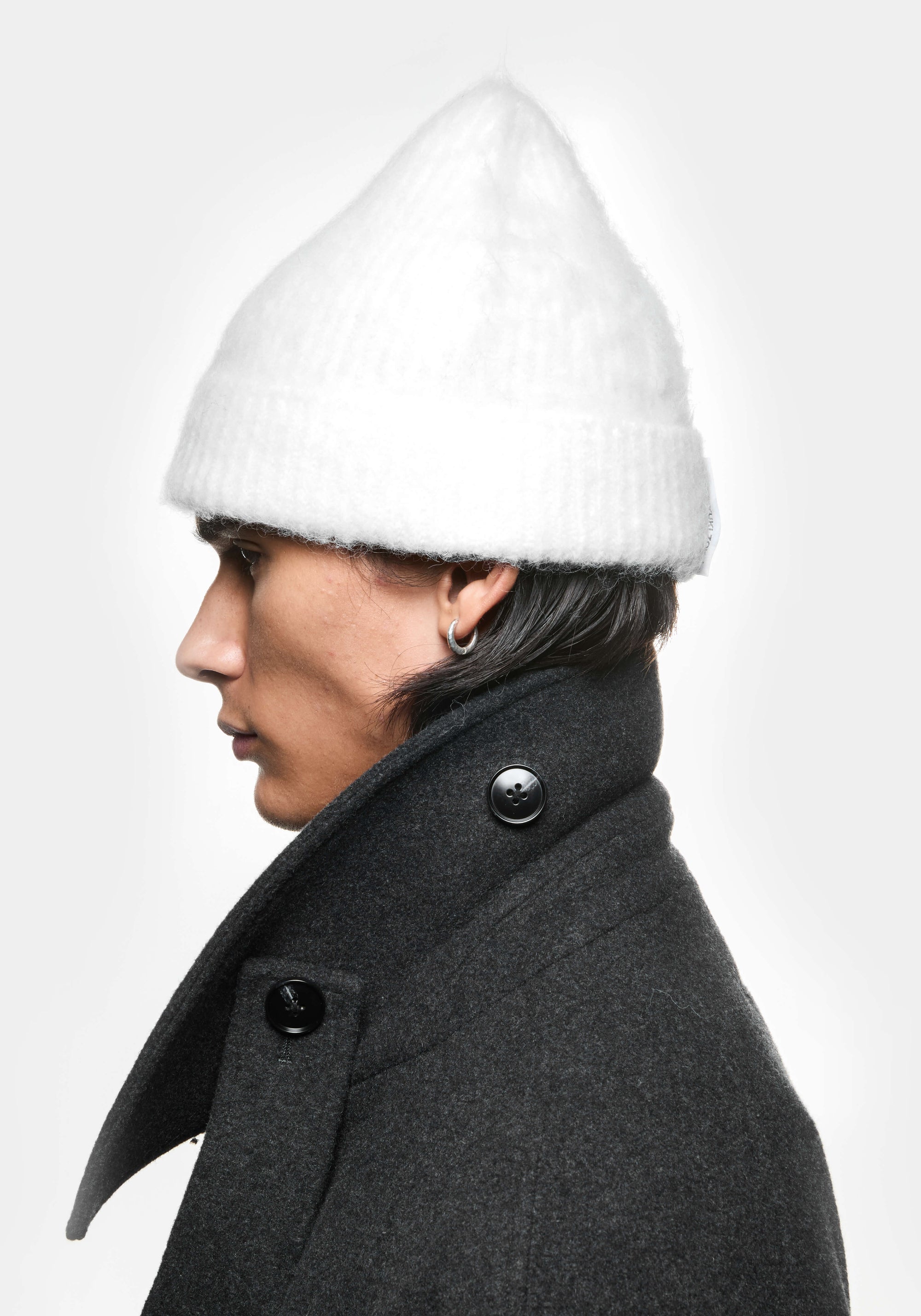 MKI ALPACA RIBBED BEANIE