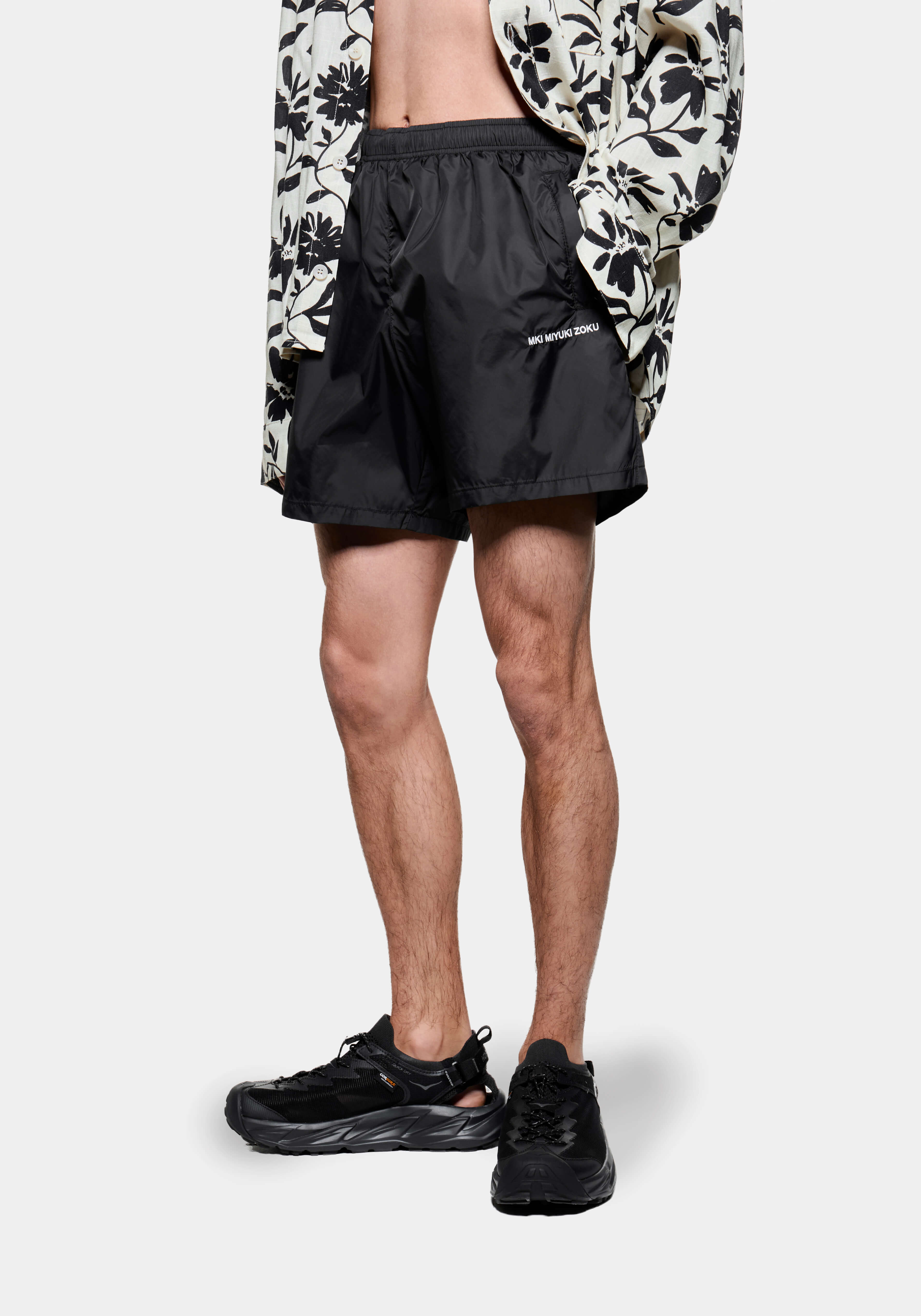 MKI BLACK SWIM SHORTS – MKI MIYUKI ZOKU®