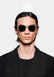 MKI TITANIUM ROUND FRAME SUNGLASSES