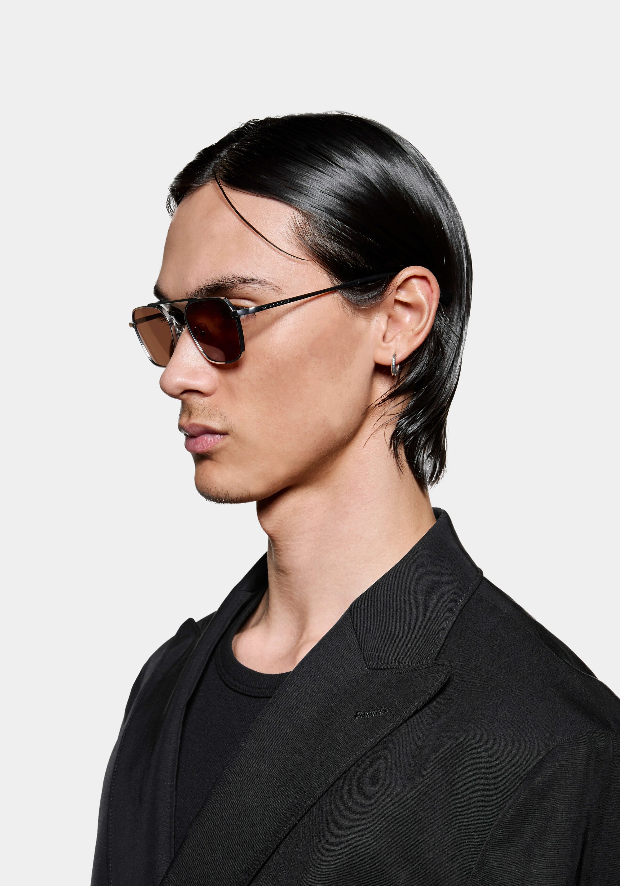 MKI TITANIUM AVIATOR SUNGLASSES