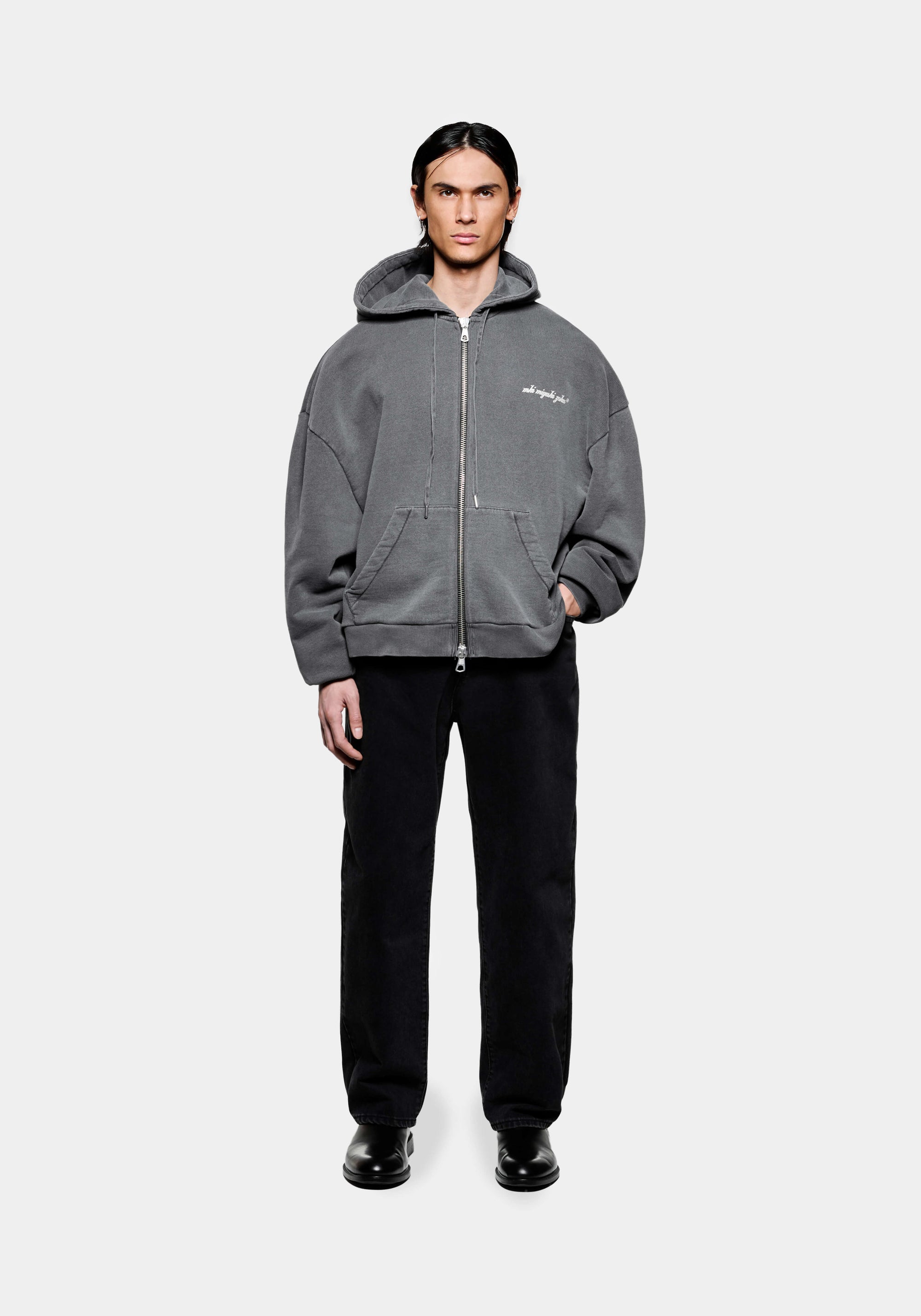 MKI INTERNATIONAL ZIP HOODY