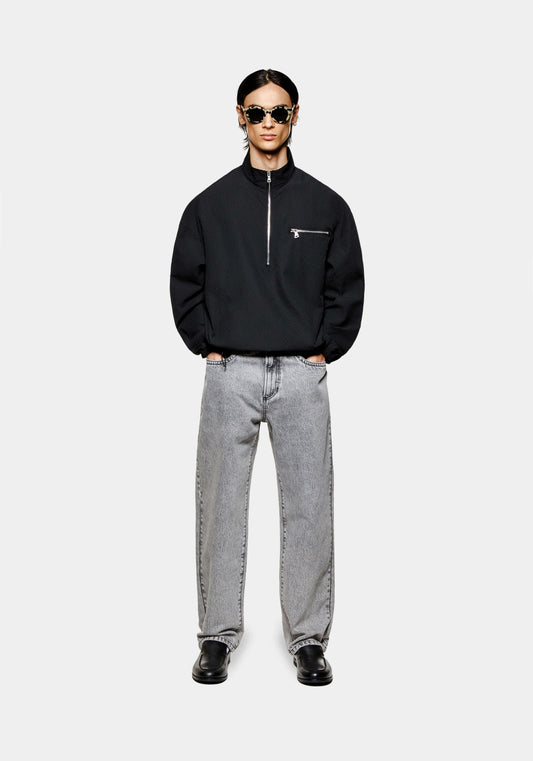 MKI SEERSUCKER QUARTER ZIP