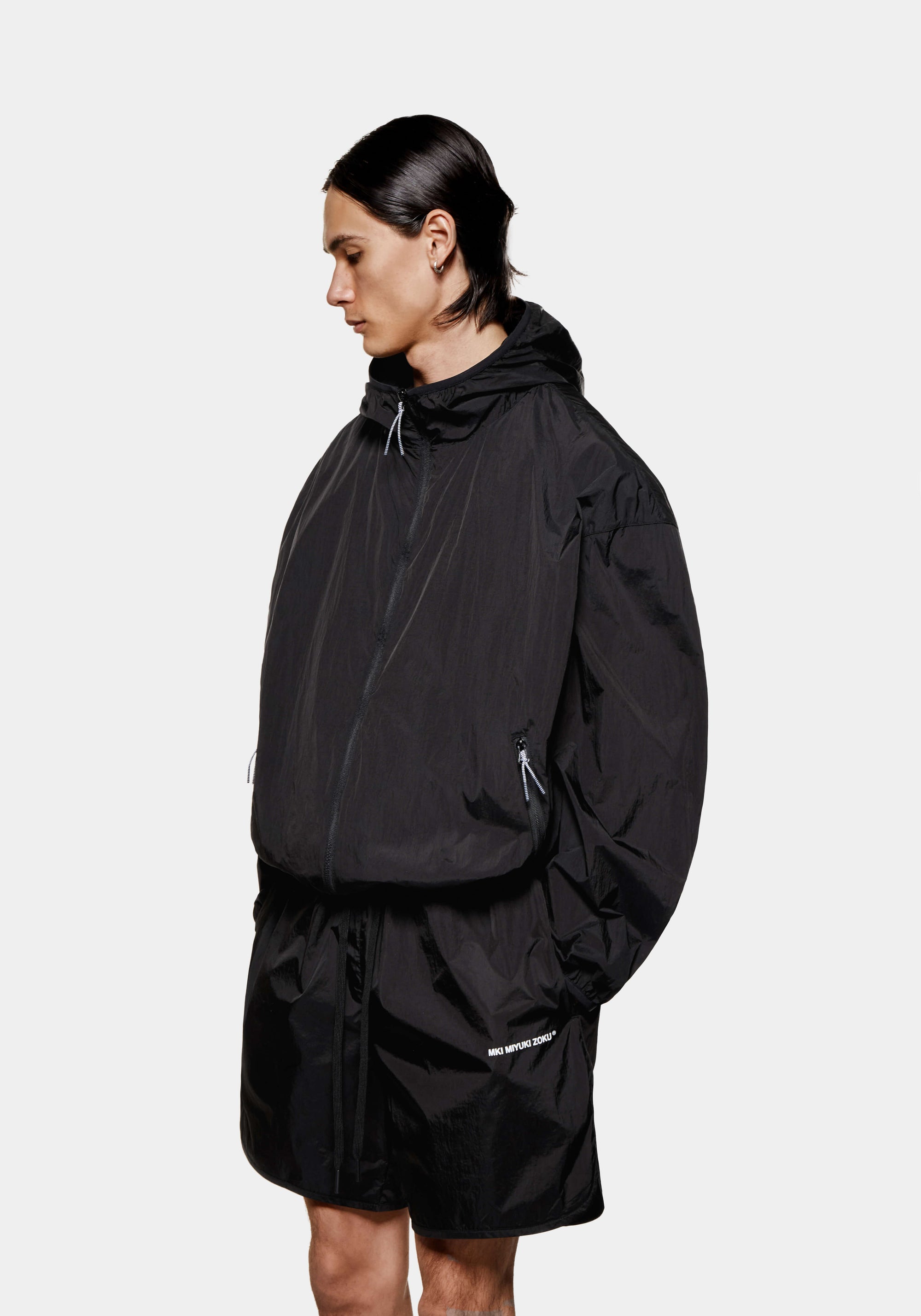 MKI ULTRALIGHT NYLON HOODED JACKET