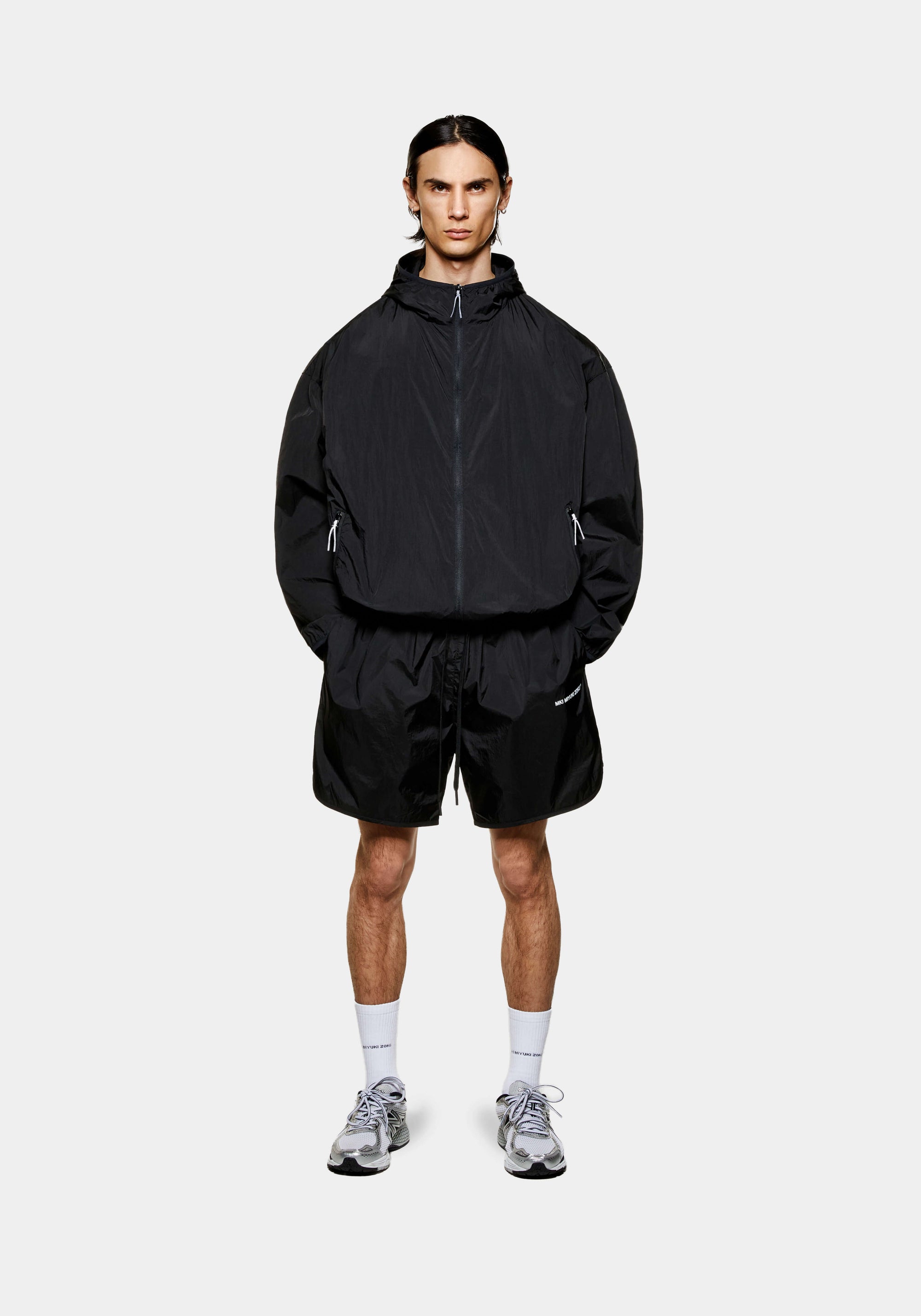 MKI ULTRALIGHT NYLON HOODED JACKET