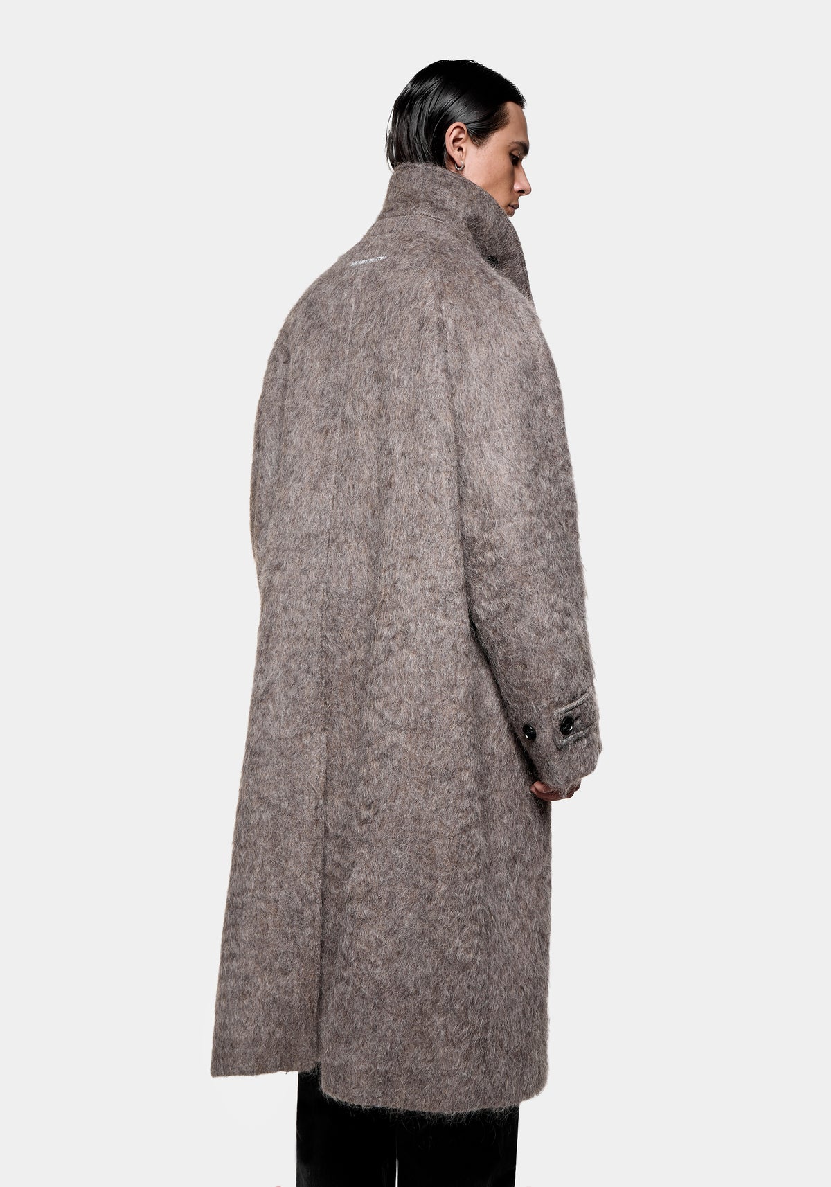 MKI HAIRY WOOL CAR COAT