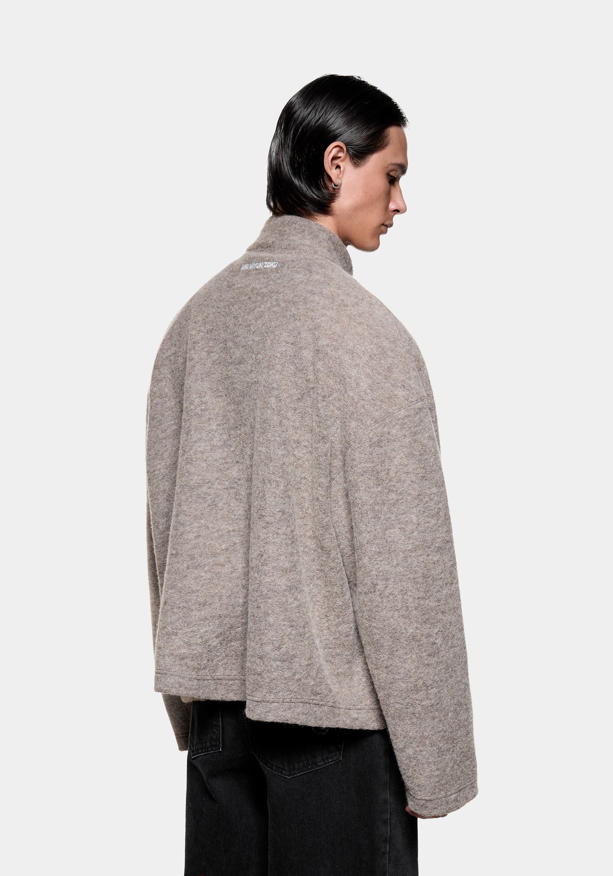 MKI PRESSED WOOL TRACK JACKET