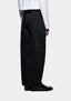 Back view of the Black Wash jeans showing the rear patch pockets and straight fit