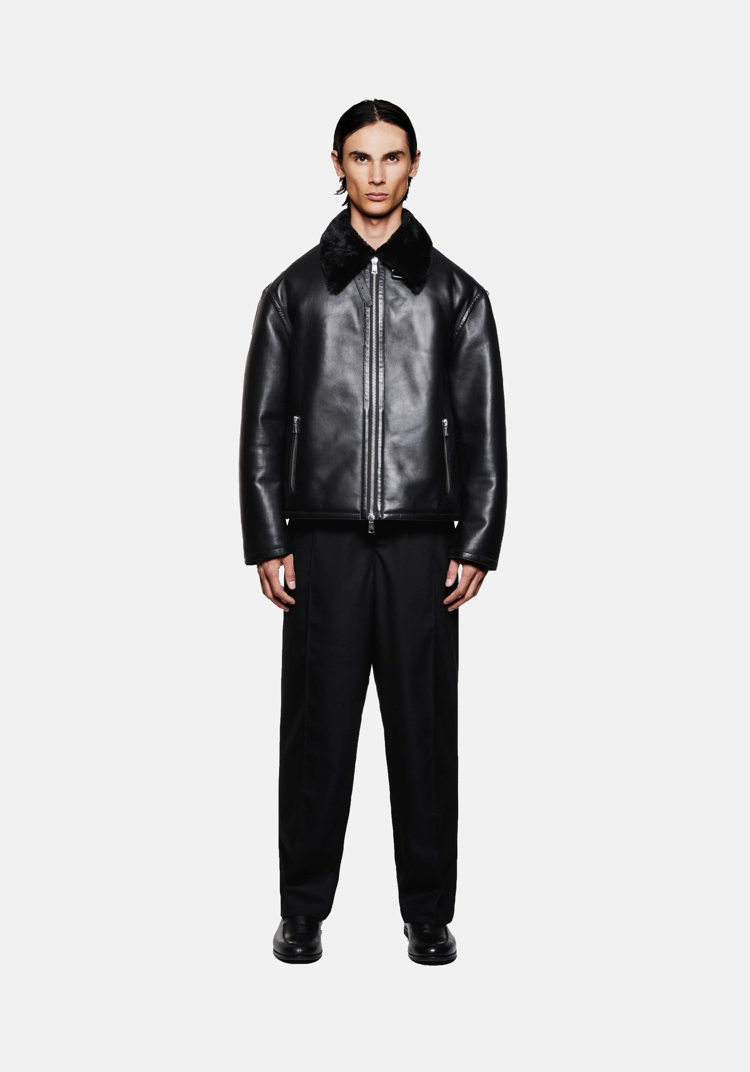 MKI V2 SHEARLING FLIGHT JACKET