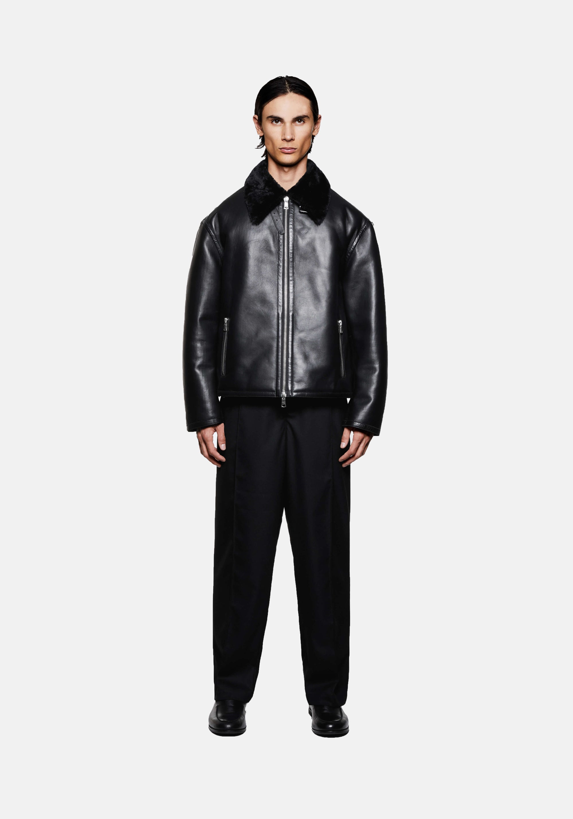 MKI V2 SHEARLING FLIGHT JACKET