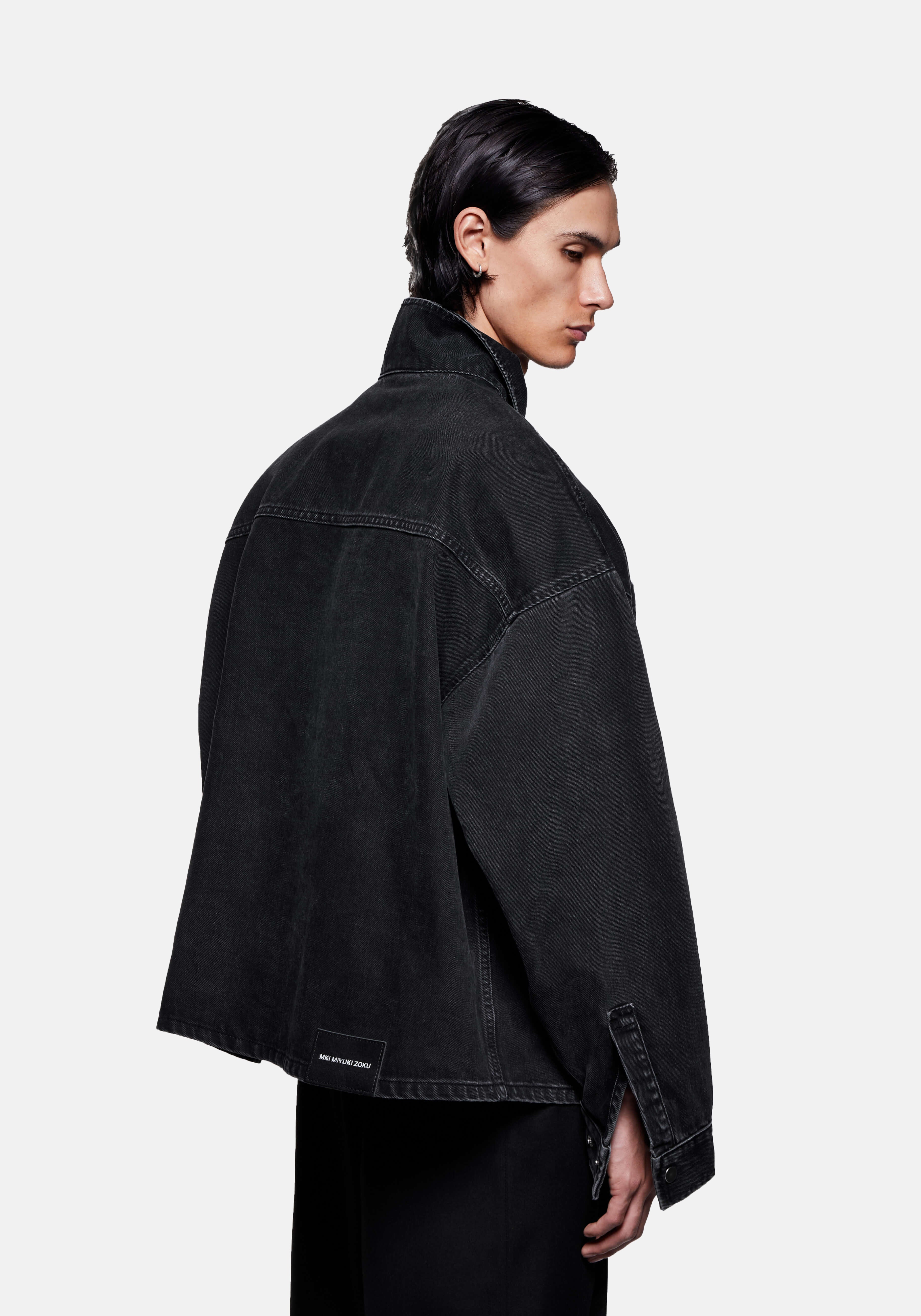 その他 Miyuki MKI BLACK WASH DENIM BOX OVERSHIRT – MKI MIYUKI ZOKU®