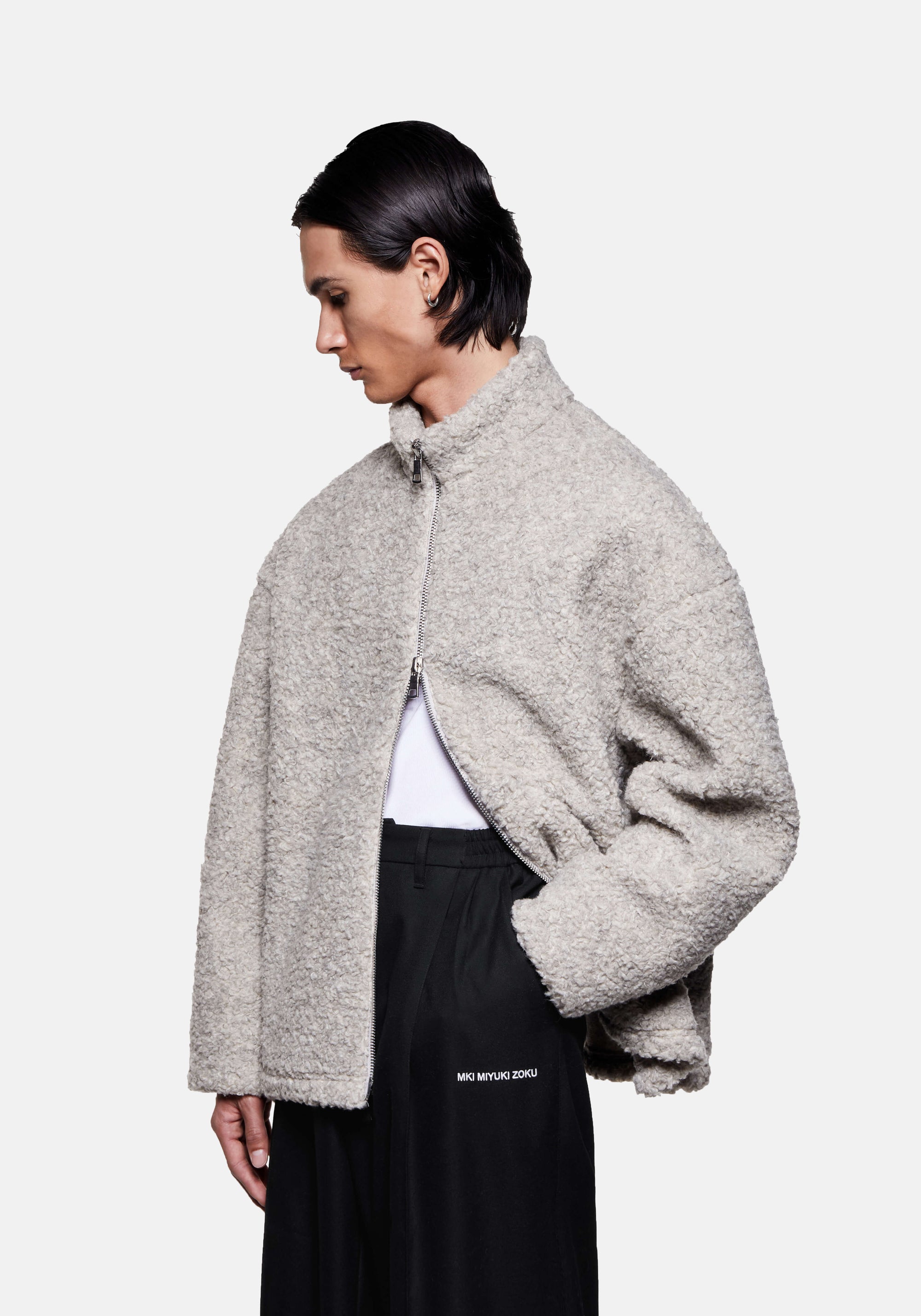 MKI WOOL FLEECE TRACK JACKET