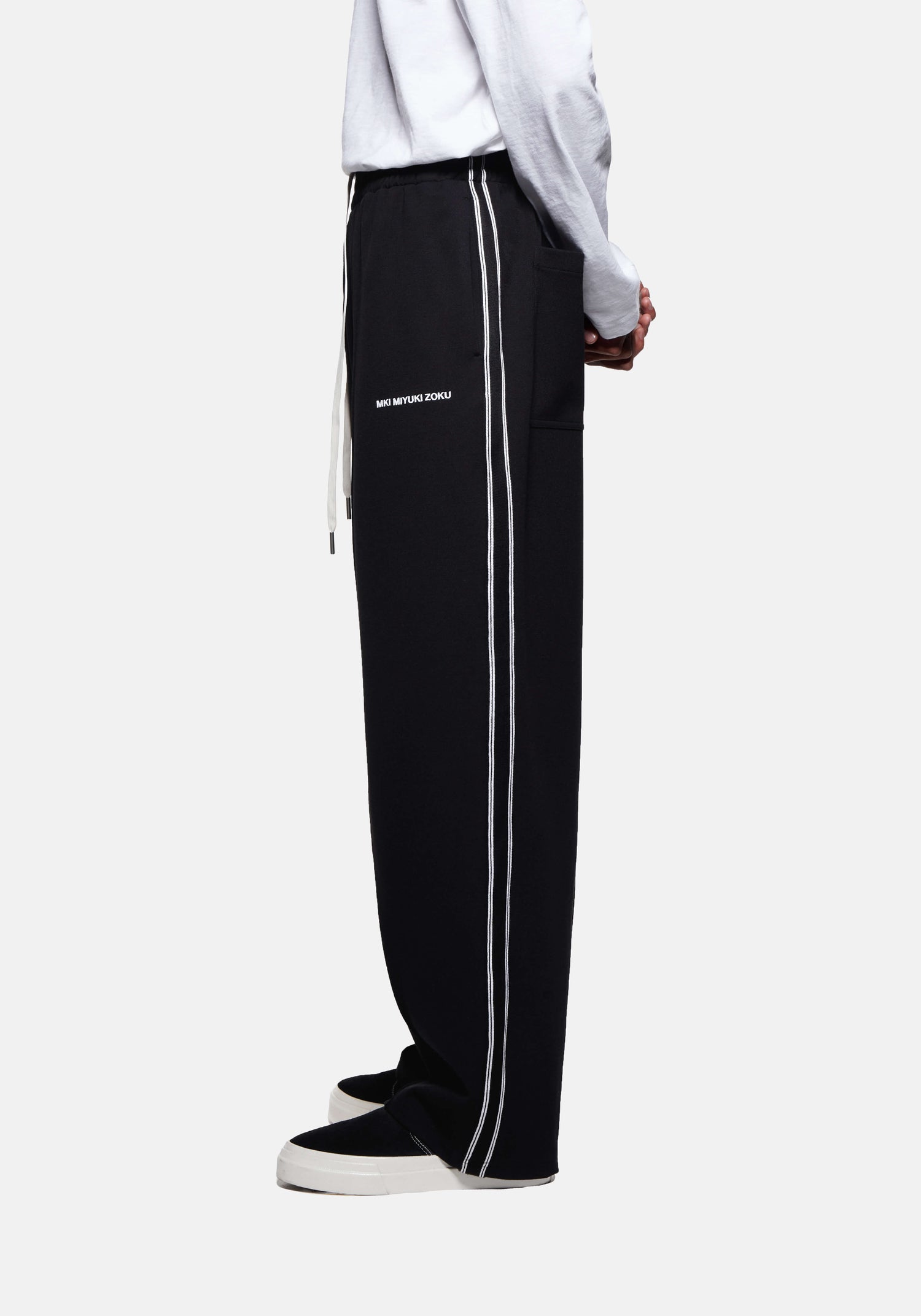 MKI WIDE FIT POLY TRACK PANTS