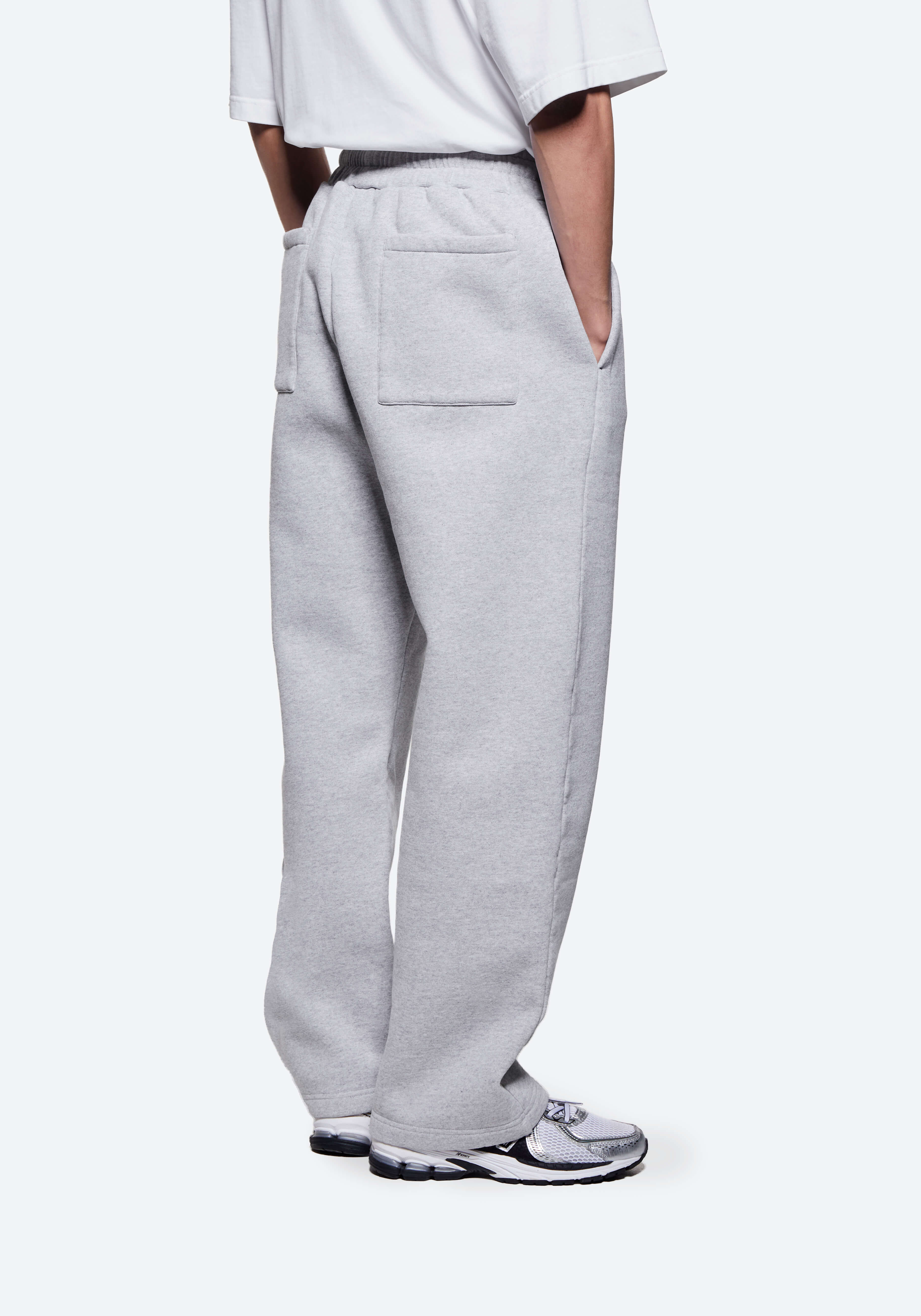 janagi MKI GREY 800GSM SUPERWEIGHT CUFFED JOGGERS – MKI MIYUKI ZOKU®