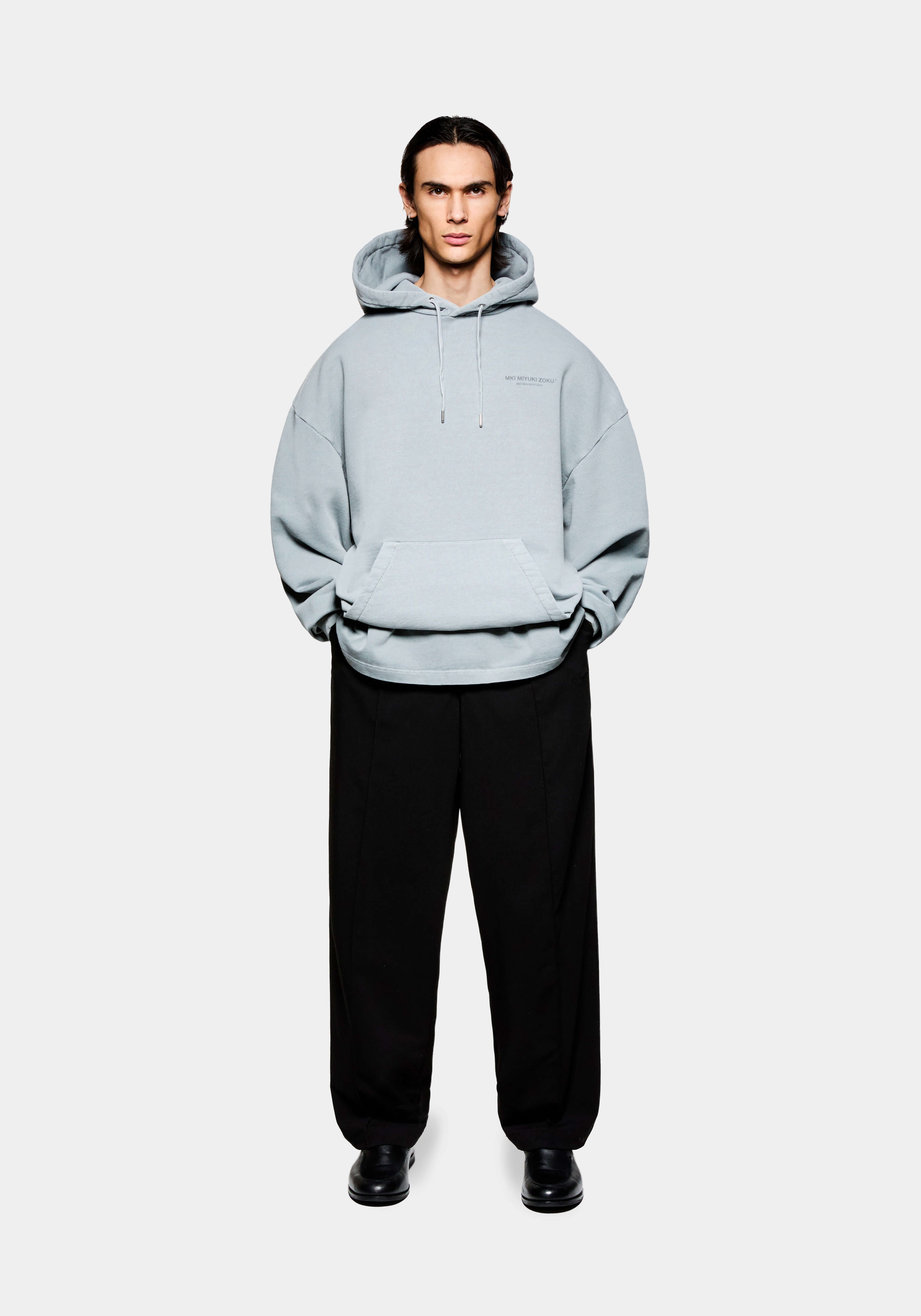 miki Minky Bubble Oversize Hoodie Cotton Candy Tie Dye