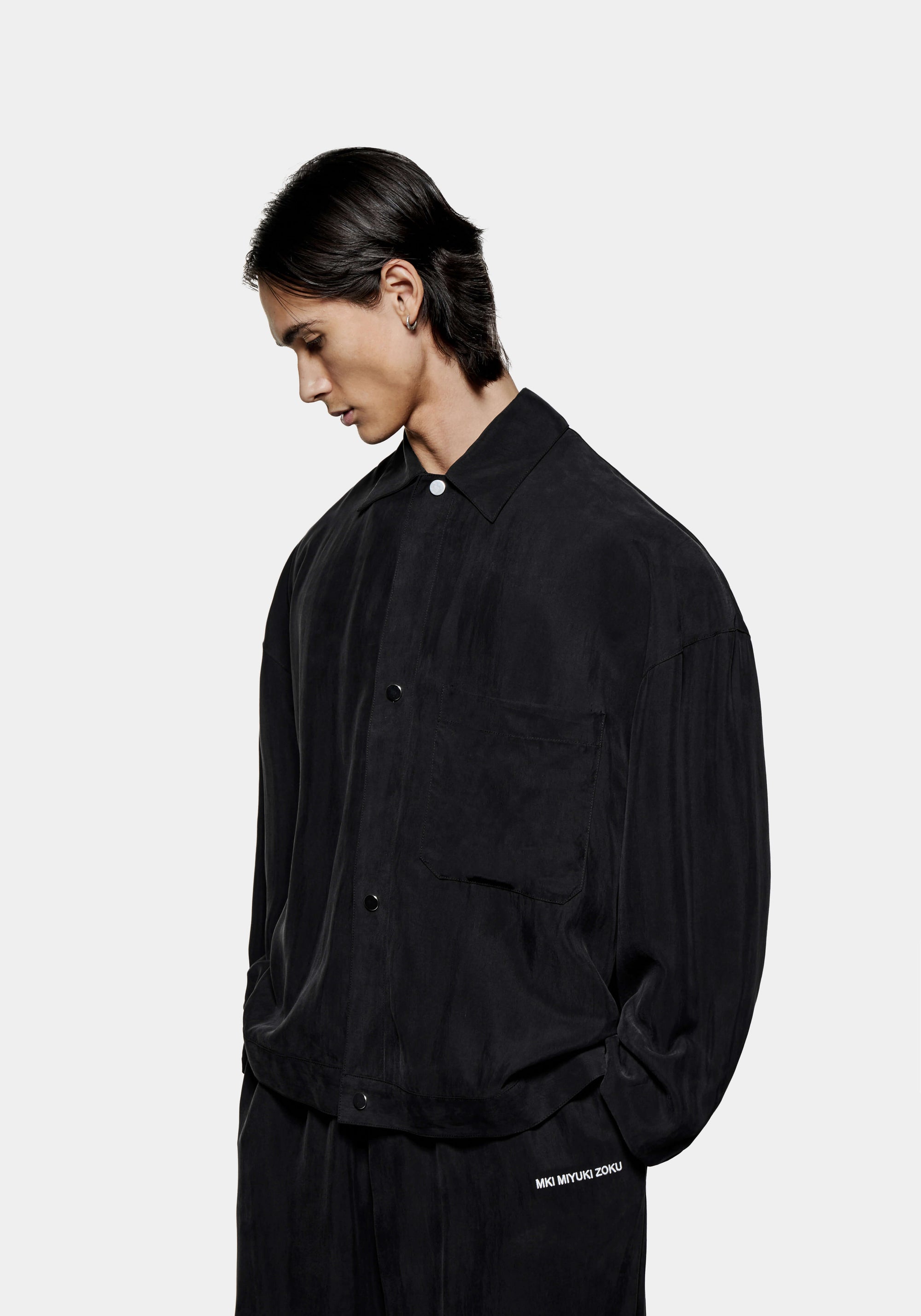 MKI SANDWASH CUPRO TRUCKER JACKET