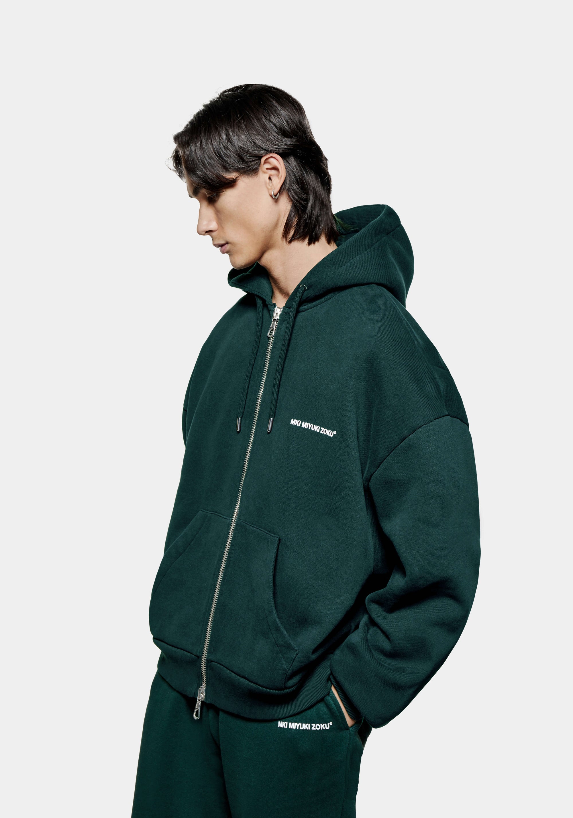 MKI UNIFORM ZIP HOODY