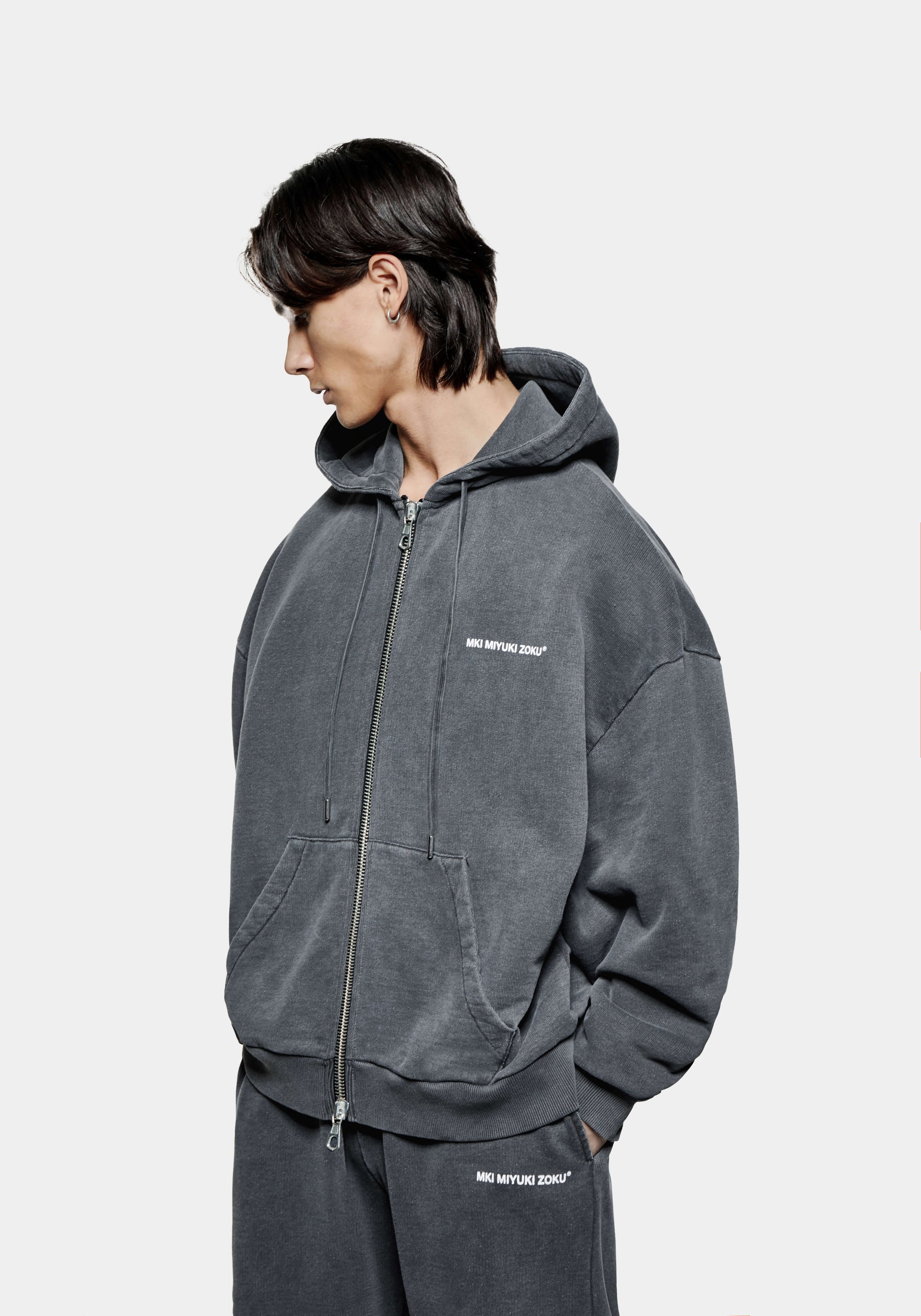 MKI UNIFORM ZIP HOODY