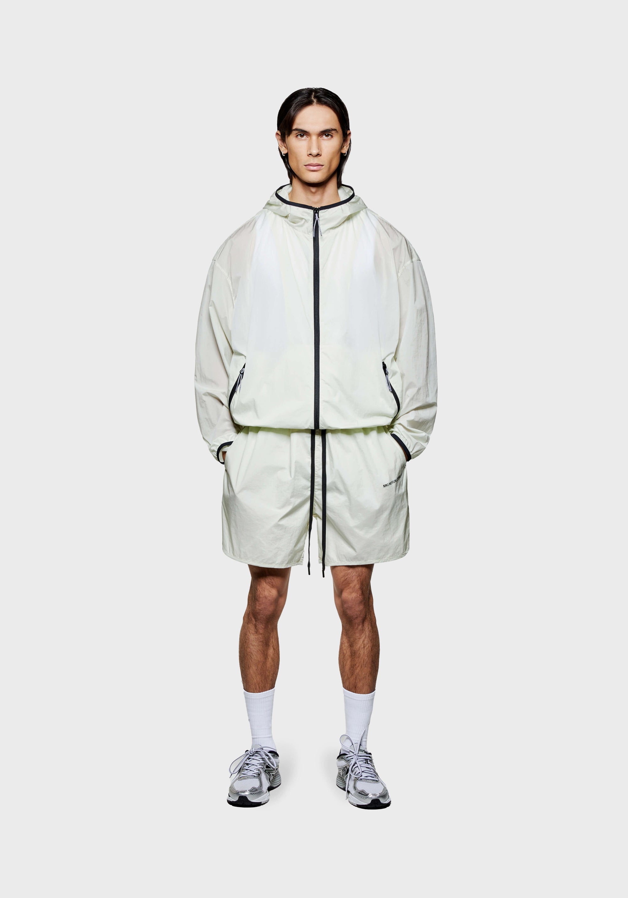 MKI ULTRALIGHT NYLON HOODED JACKET