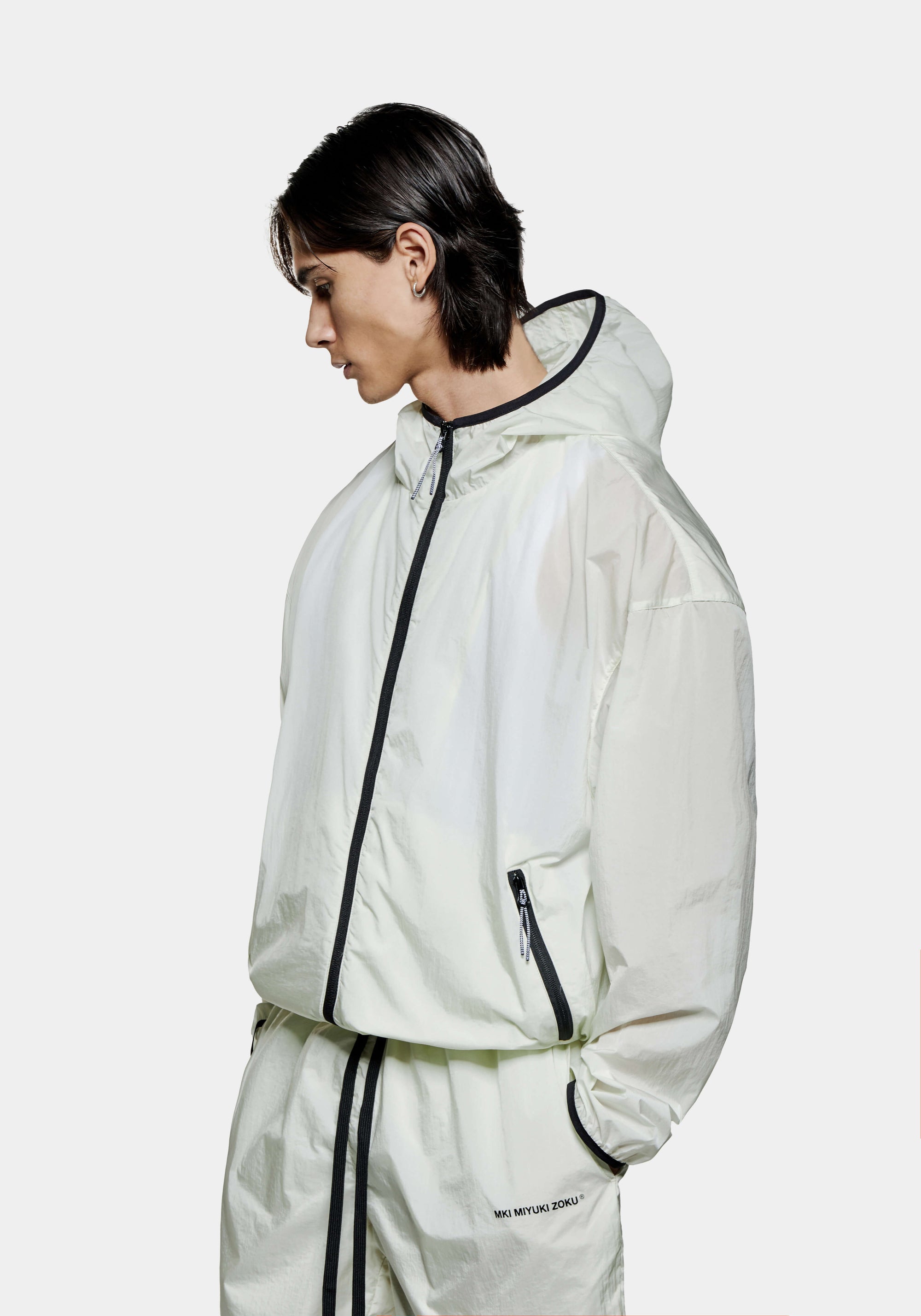 MKI ULTRALIGHT NYLON HOODED JACKET