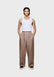 MKI LINEN WIDE LEG TROUSERS