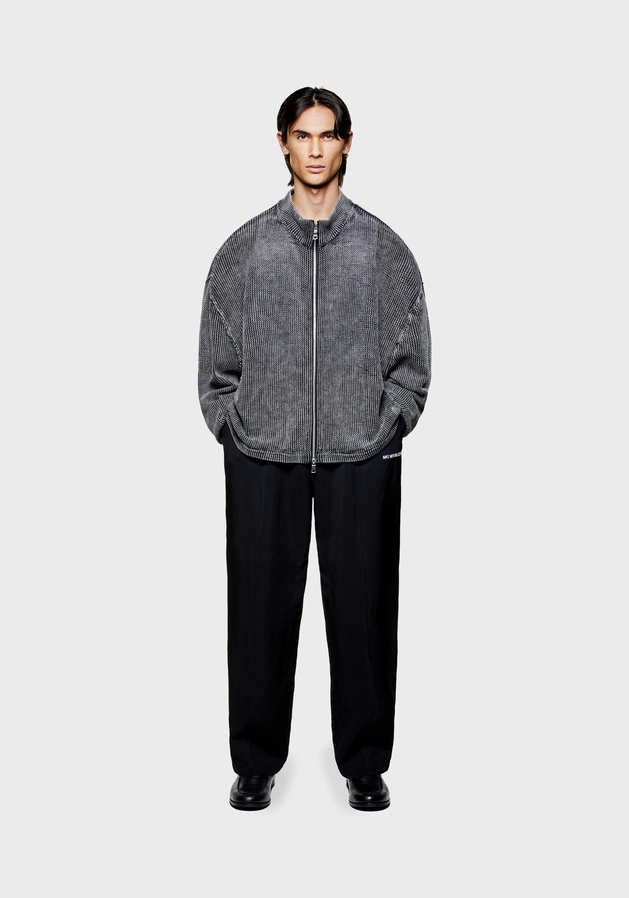 MKI PIGMENT LOOSE GAUGE TRACK JACKET