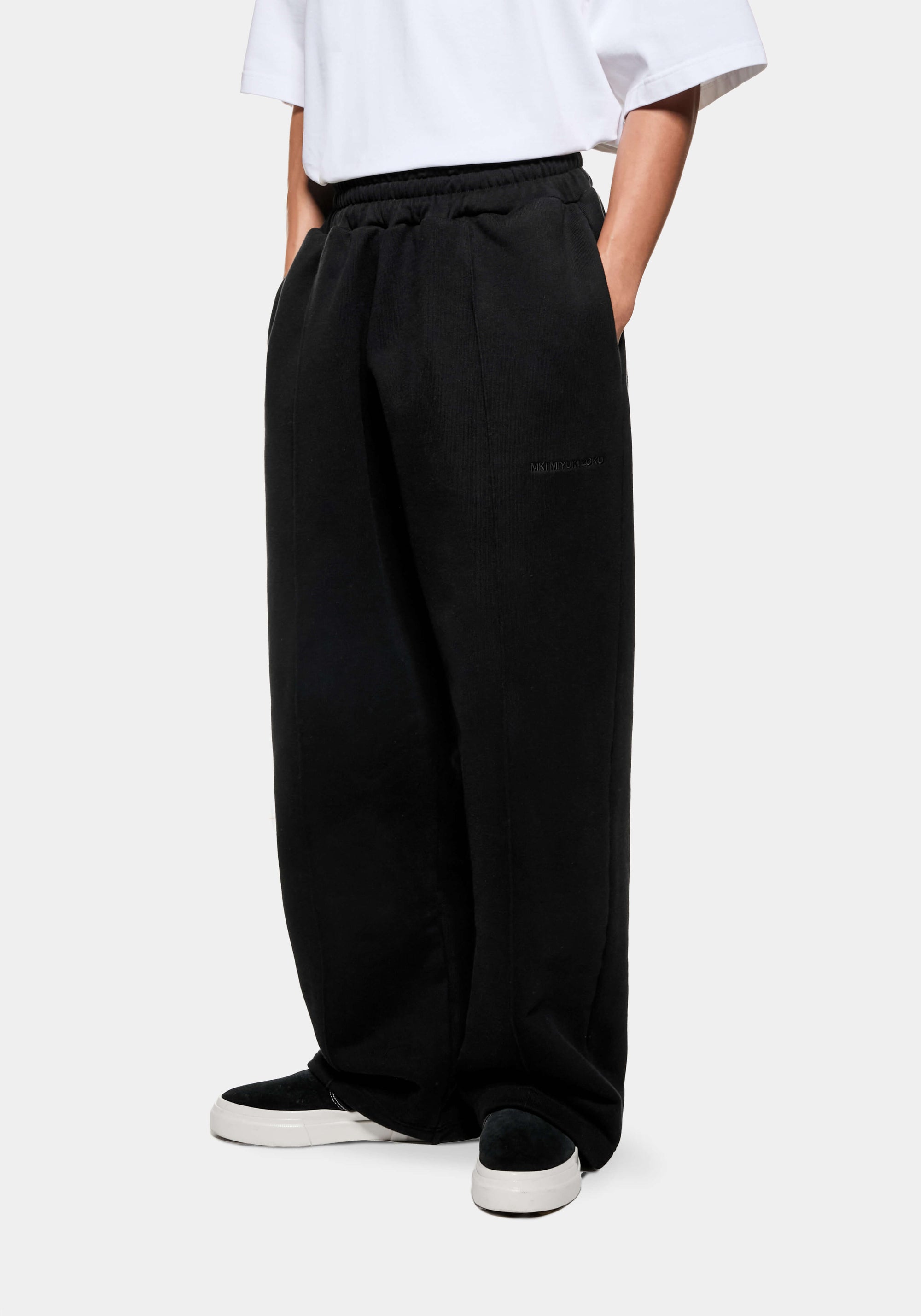 MKI 800 GSM SUPERWEIGHT WIDE LEG JOGGERS