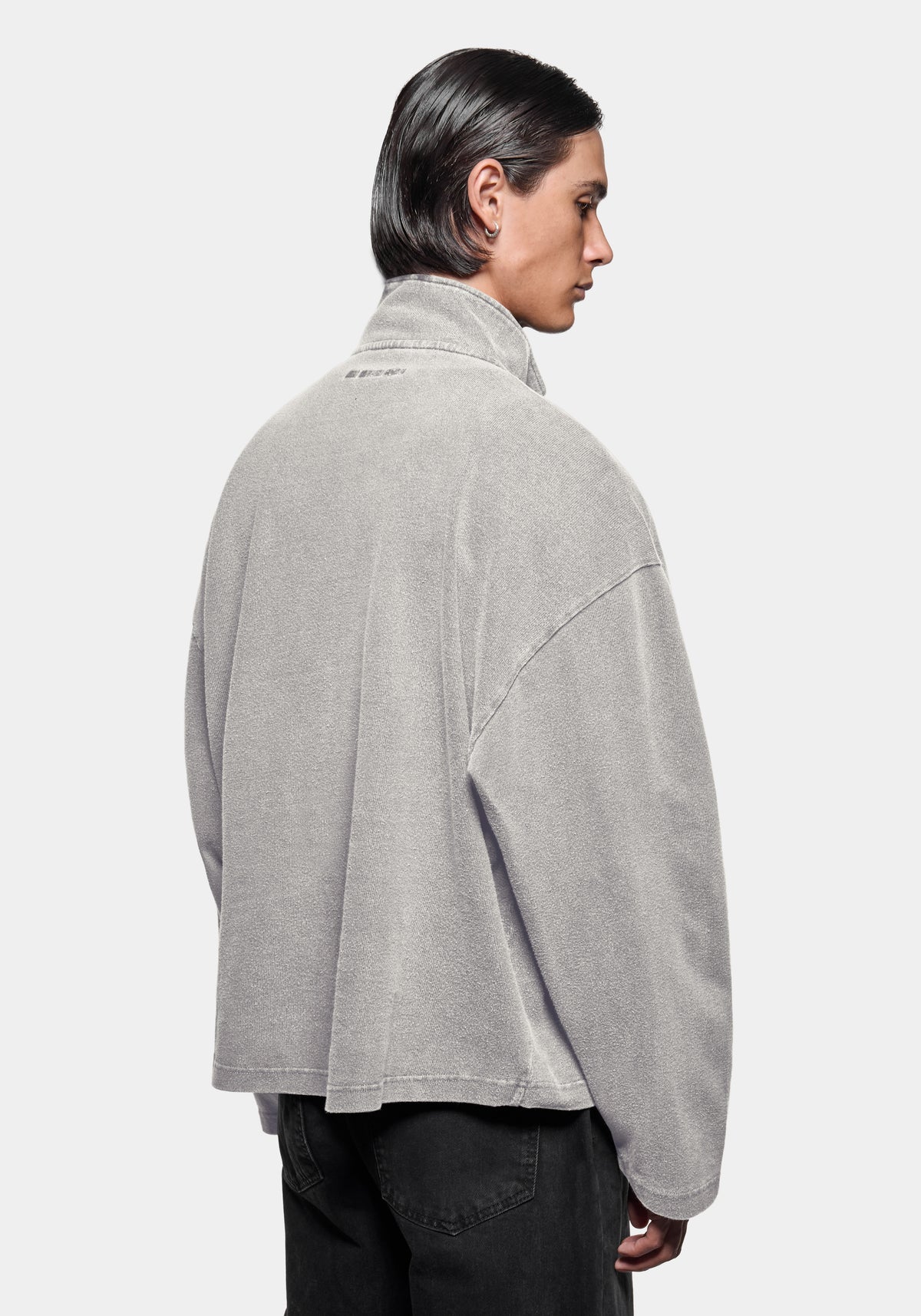 MKI 400 GSM PIGMENT DYED TRACK JACKET