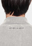 Back view showing the ribbed collar and MKI MIYUKI ZOKU embroidery